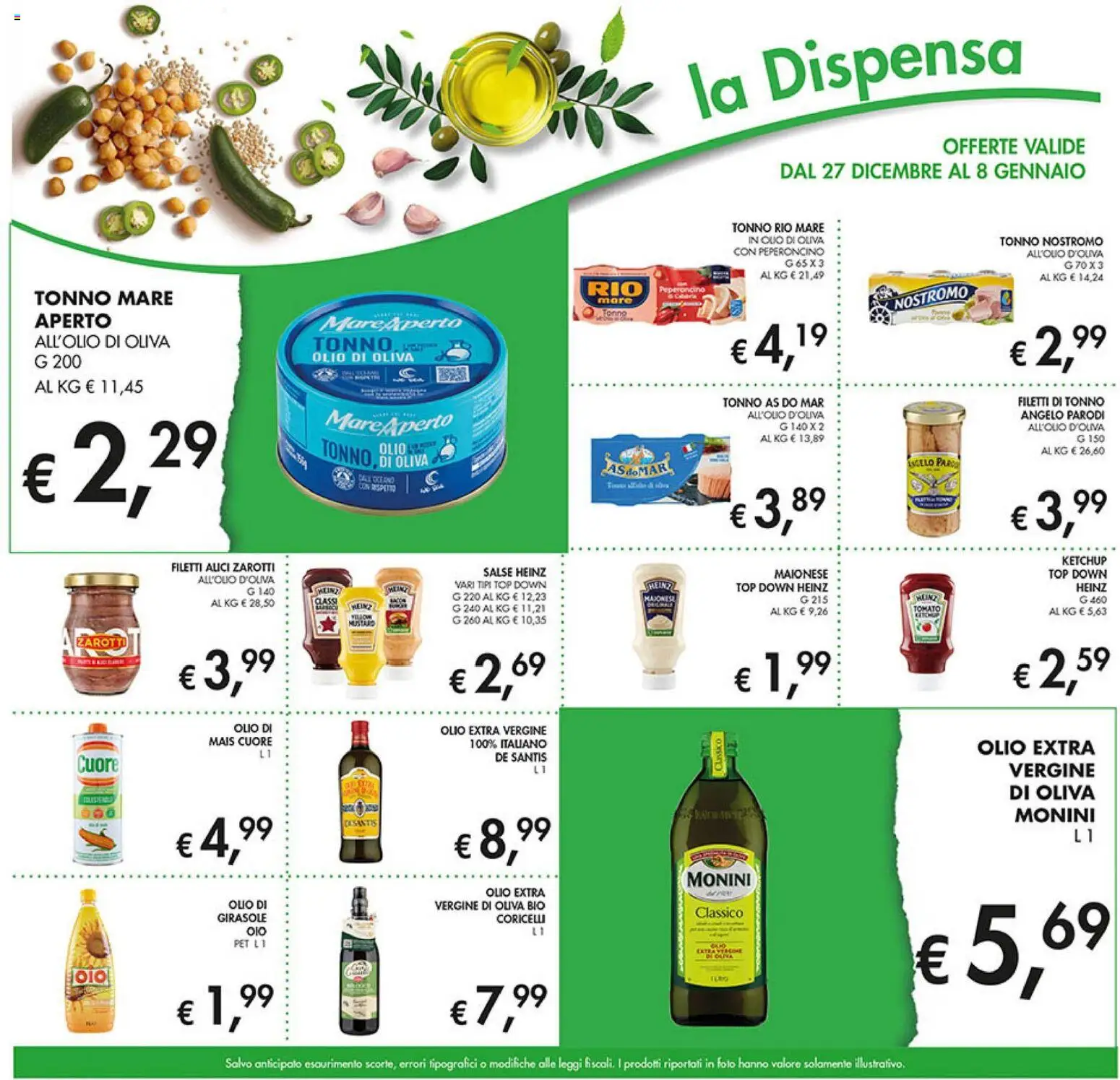 Volantino Coal del 27.12.2025 | Pagina: 24 | Prodotti: Ketchup, Maionese, Top, Olio di Oliva