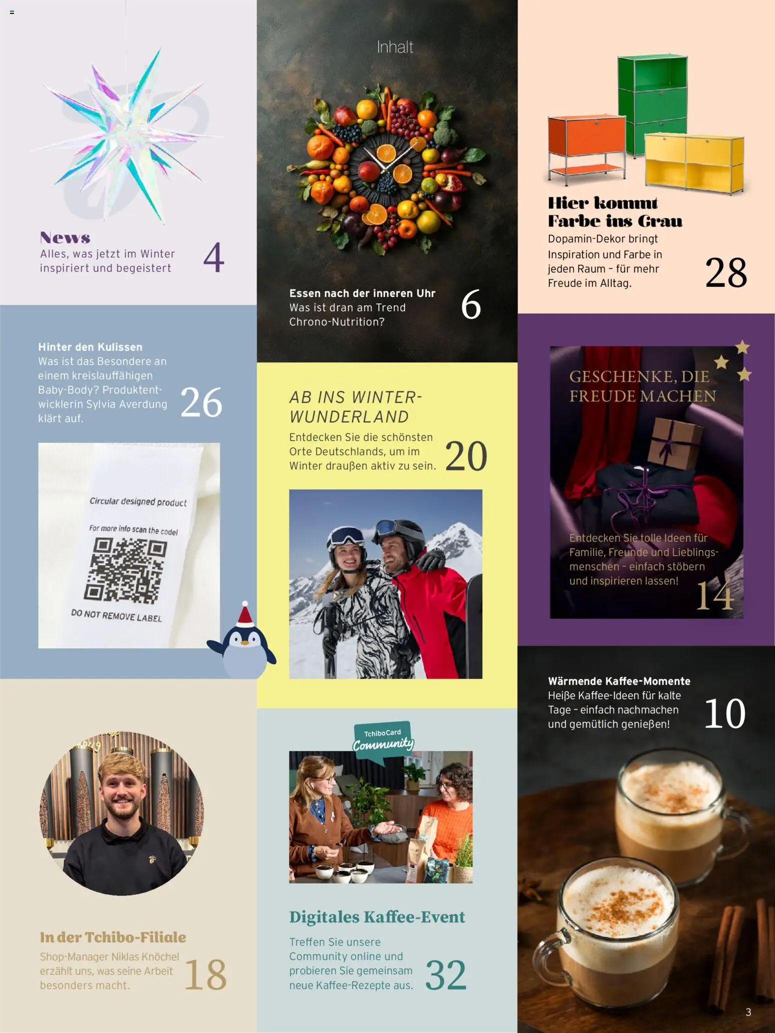 Tchibo Katalog Moment – gültig ab 01.12.2025 | Seite: 3 | Produkte: Uhr