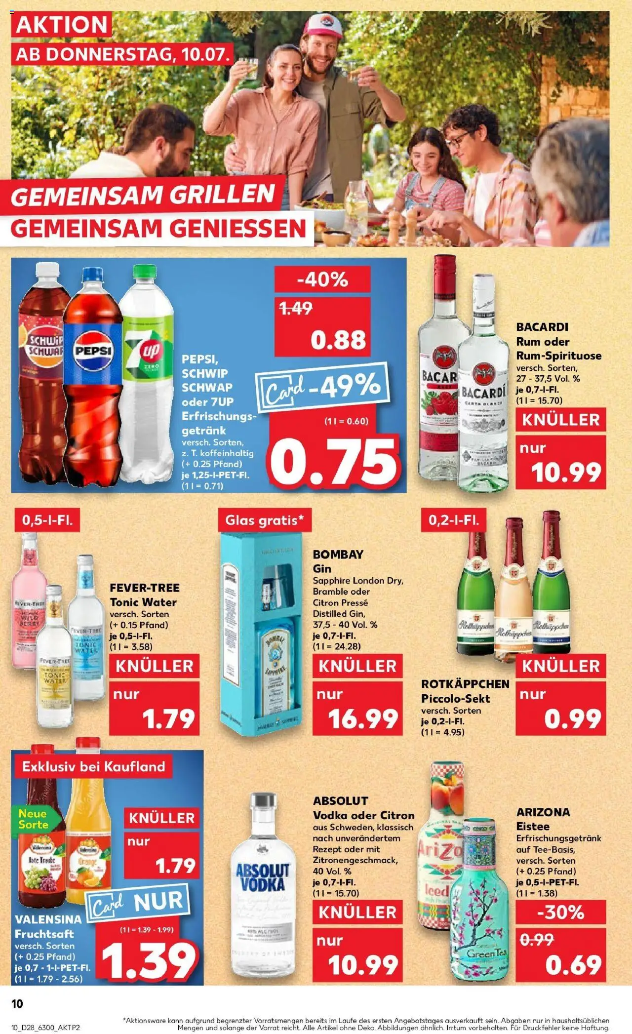 Kaufland prospekt Wetzlar	 - gültig ab dem 13.07.2025 | Seite: 25 | Produkte: Presse, Rum, Pepsi, Vodka