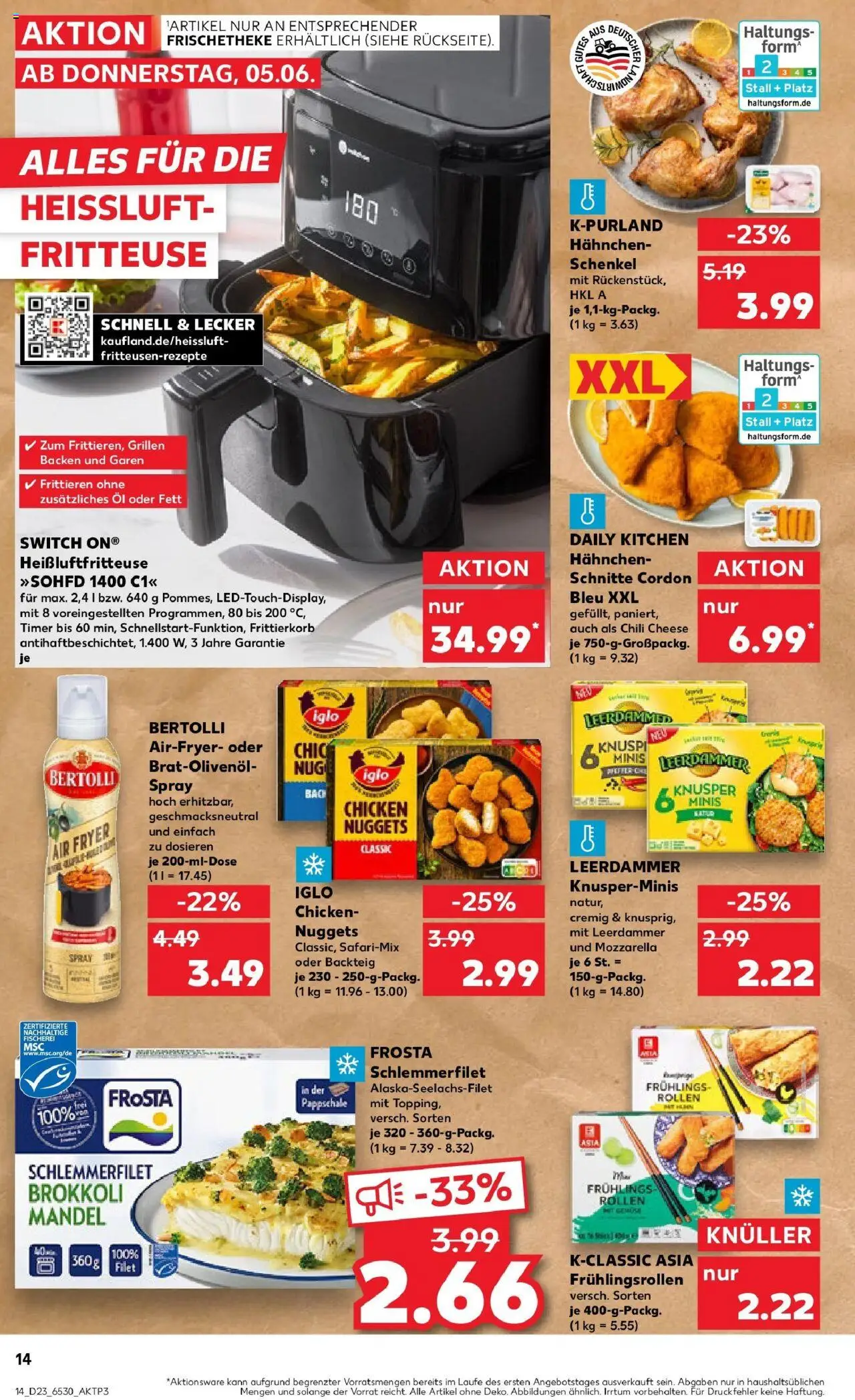Kaufland prospekt Pasewalk	 - gültig ab dem 09.06.2025 | Seite: 29 | Produkte: Mozzarella, Frosta, Brokkoli, Chili