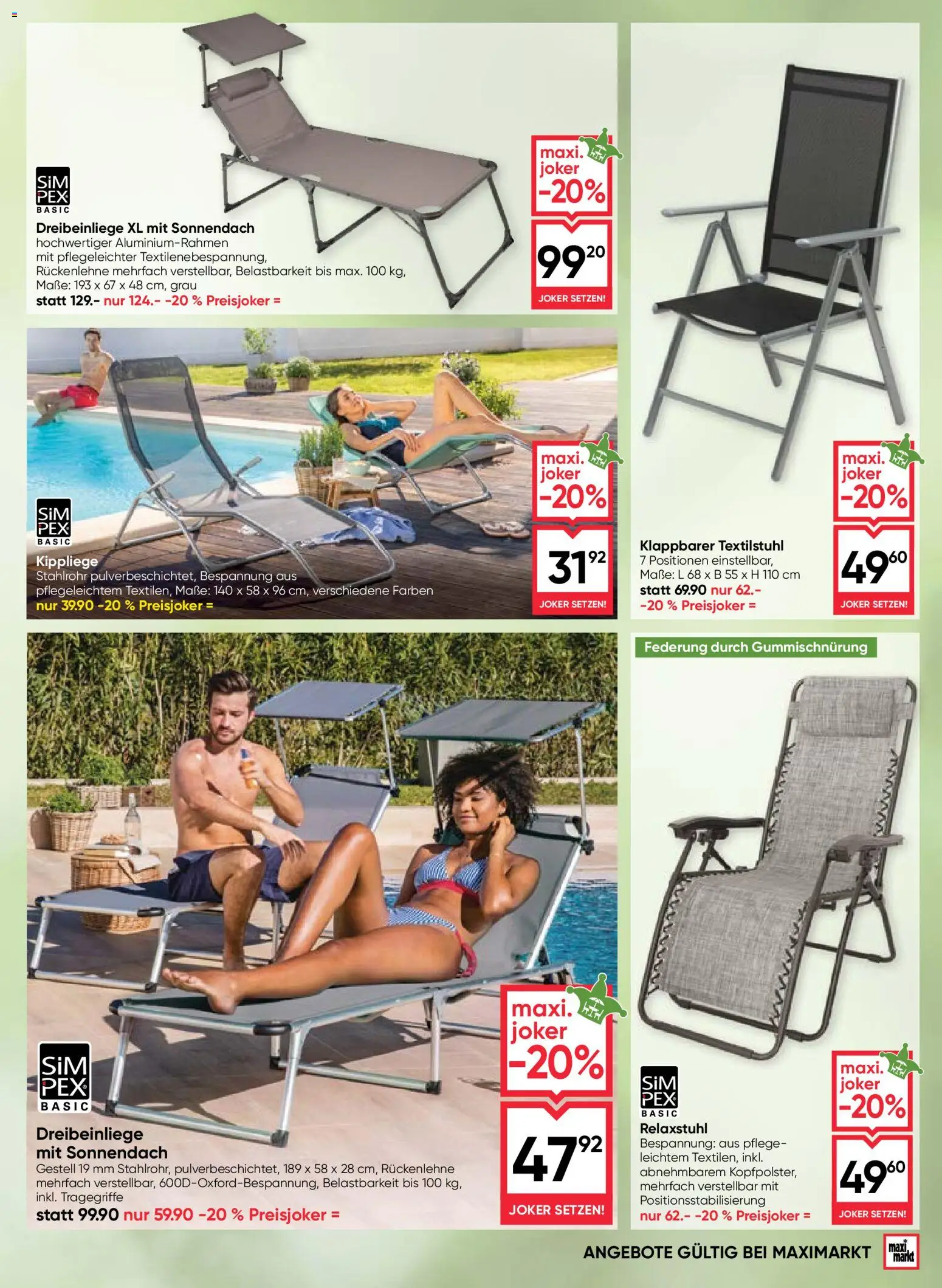 Maximarkt Outdoor Träume gültig ab 23.03.2026 | Seite: 17