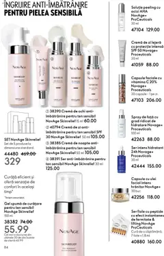 Ofertele Oriflame valabile de la 22.10.2025 | Pagină: 84 | Produse: Capsule cu ulei, Cremă de noapte, Peeling, Ulei