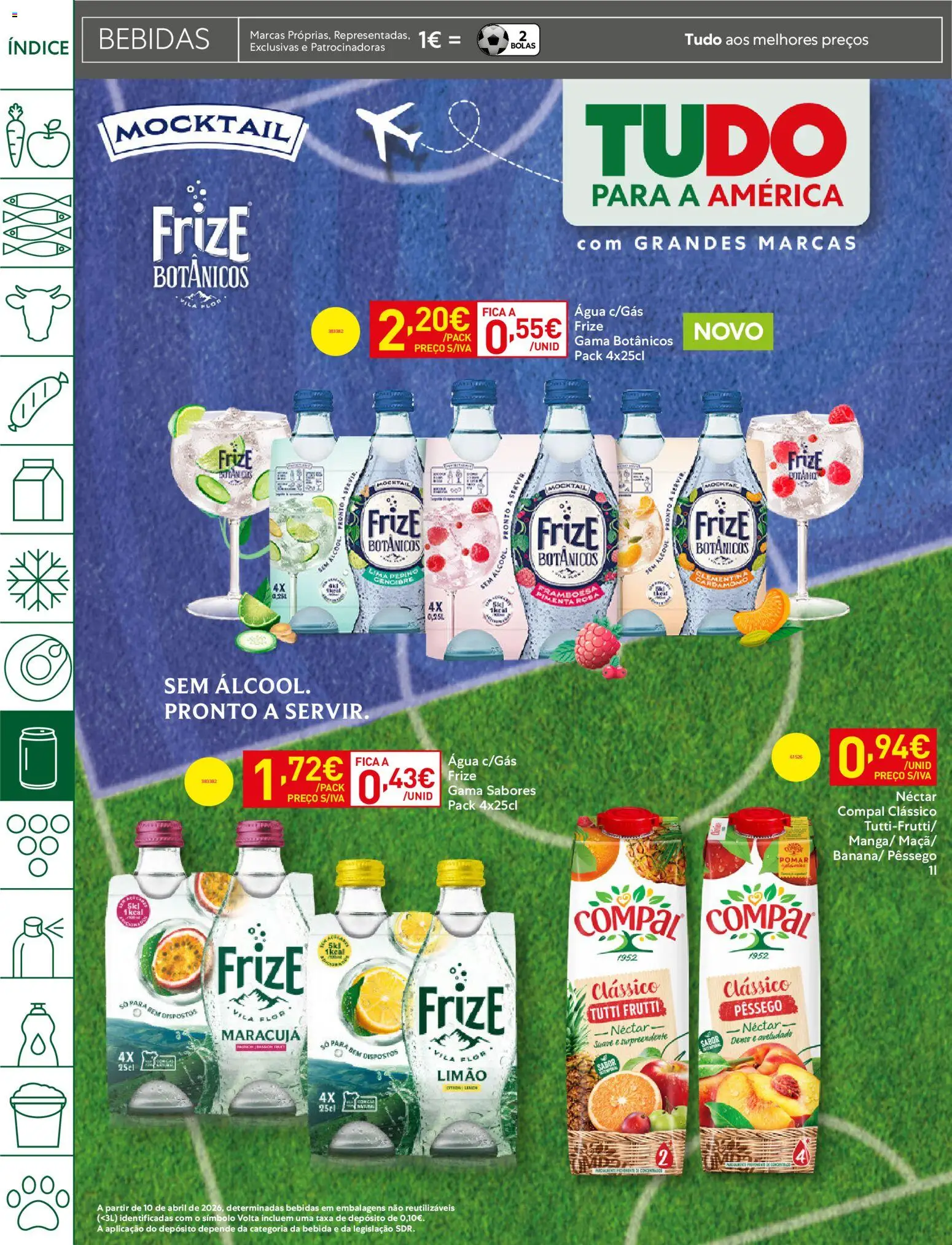 Recheio folheto │ válido de 14.04.2026 | Página: 30 | Produtos: Agua, Pimenta, Bebida