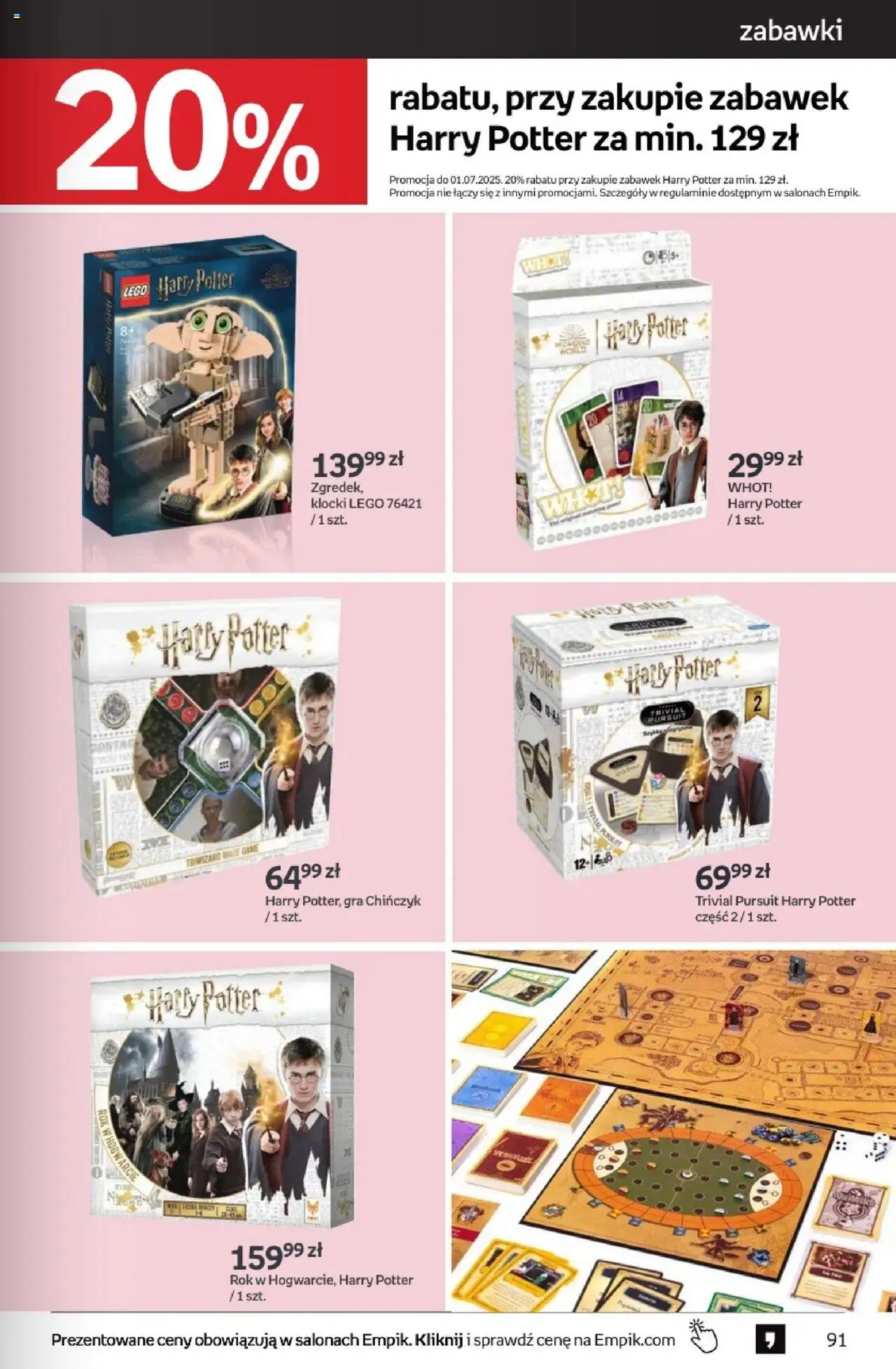 Empik promocje od 18.06.2025 | Strona: 91 | Produkty: Gra, Lego, Klocki Lego