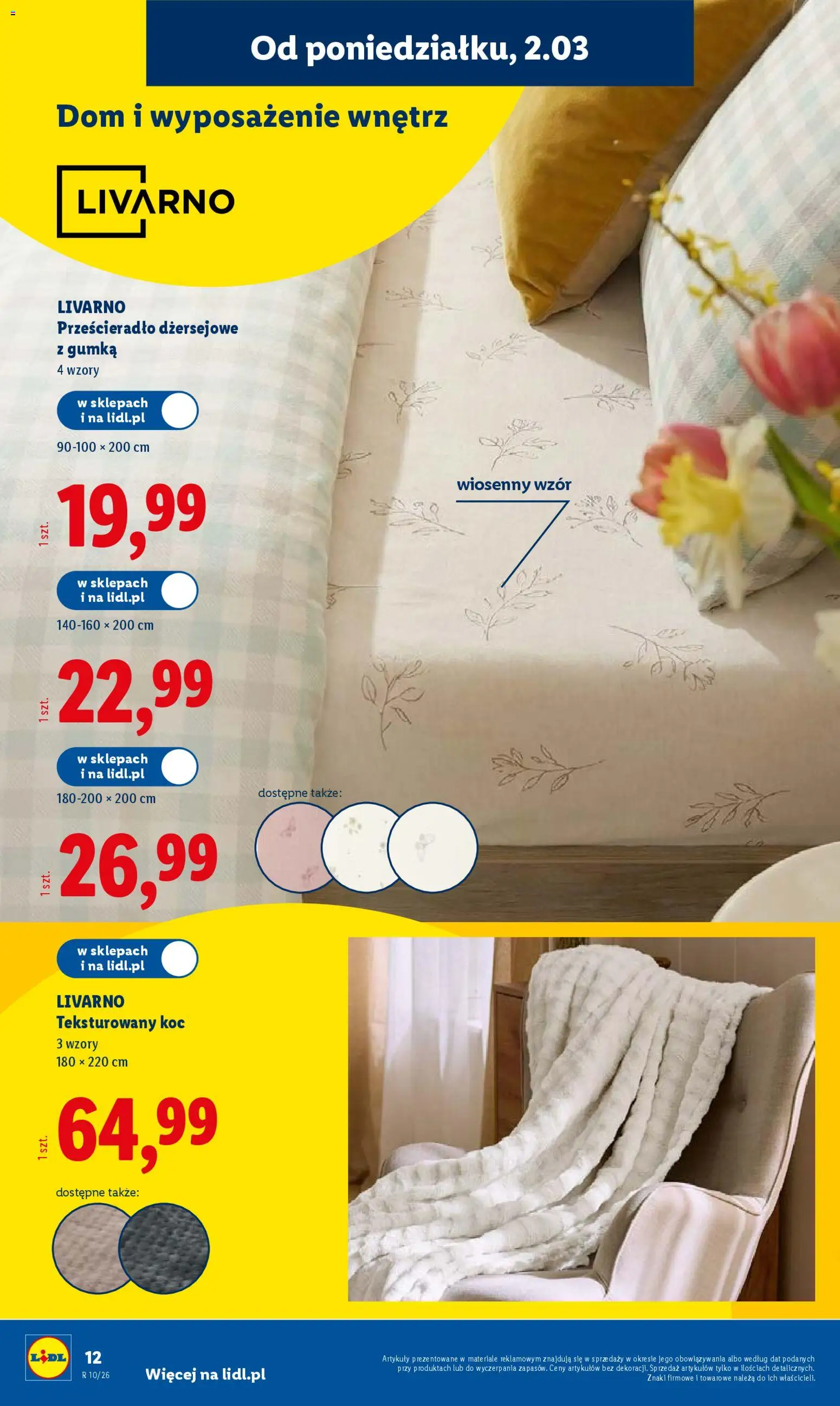 Lidl Katalog od 02.03.2026 | Strona: 14 | Produkty: Koc