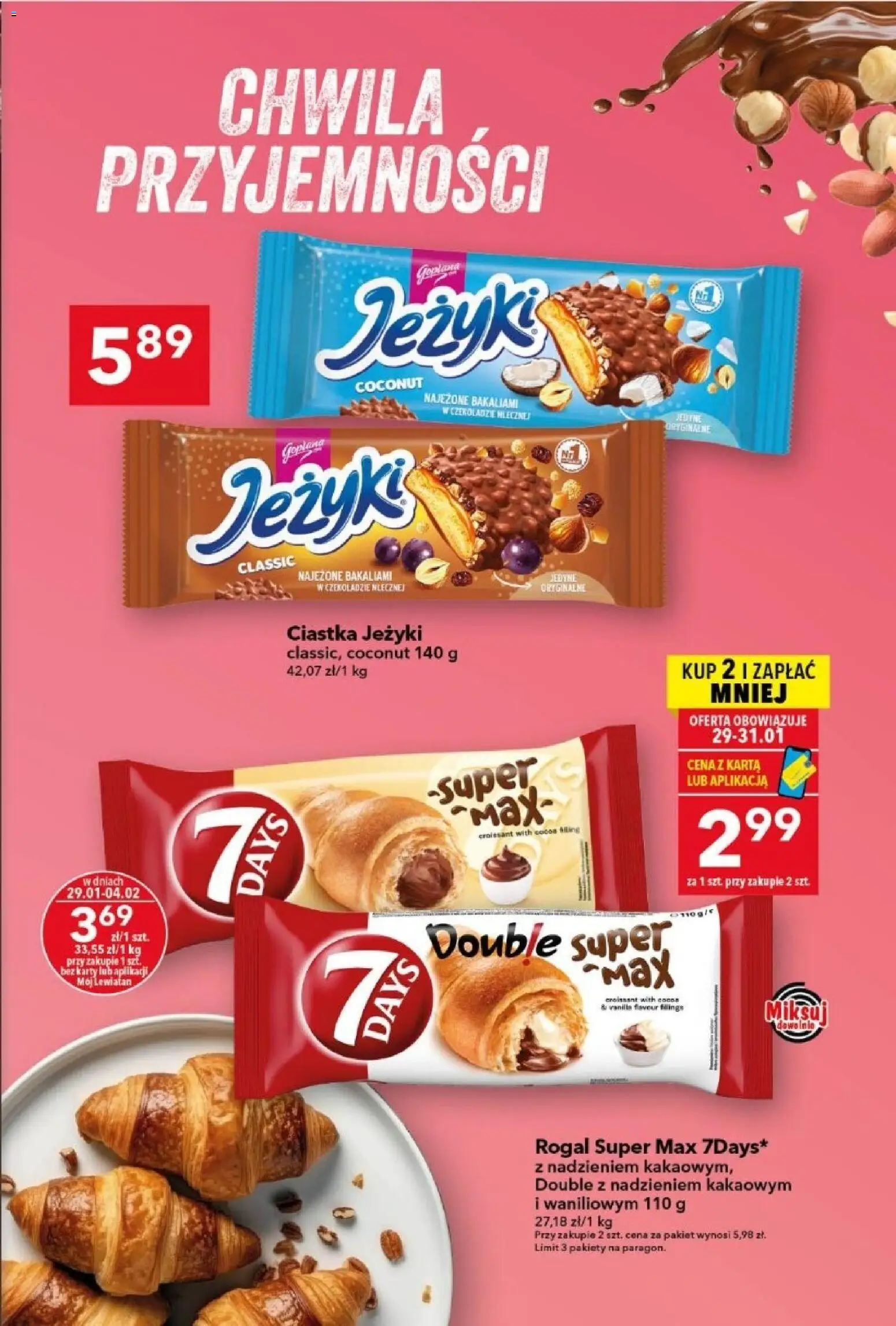 Lewiatan gazetka od 29.01.2026 | Strona: 10 | Produkty: Karta, Ciastka