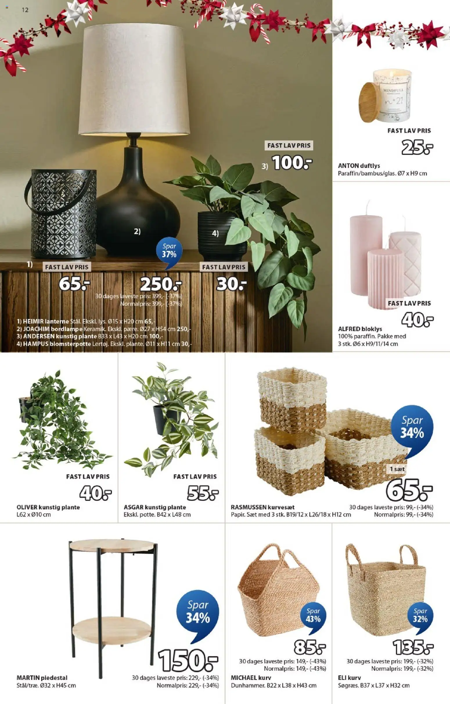 JYSK tilbudsavis – gyldig fra 07.11.2025 | Side: 12 | Produkter: Kurv