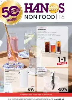 Hanos - Folder Non Food - Voorbeeld van een folder van Hanos, geldig van 28.07.2025