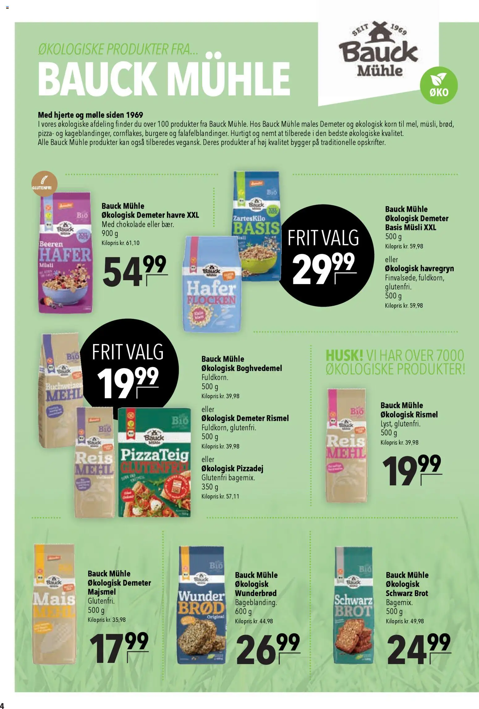 CITTI Markt Dänemark-Werbung – gültig ab 15.04.2026 | Seite: 4 | Produkte: Mühle, Mehl, Brot, Pizza