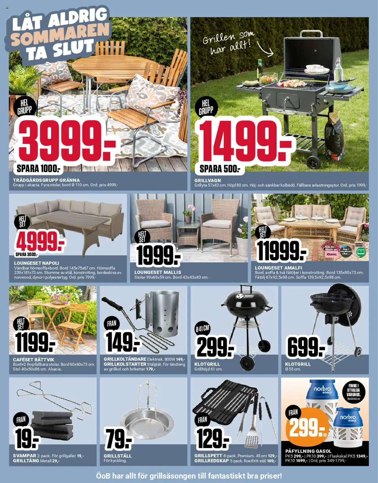 ÖoB reklamblad aktuell från 02.06.2025 | Sida: 6 | Produkter: Briketter, Fåtölj, Bord, Stol