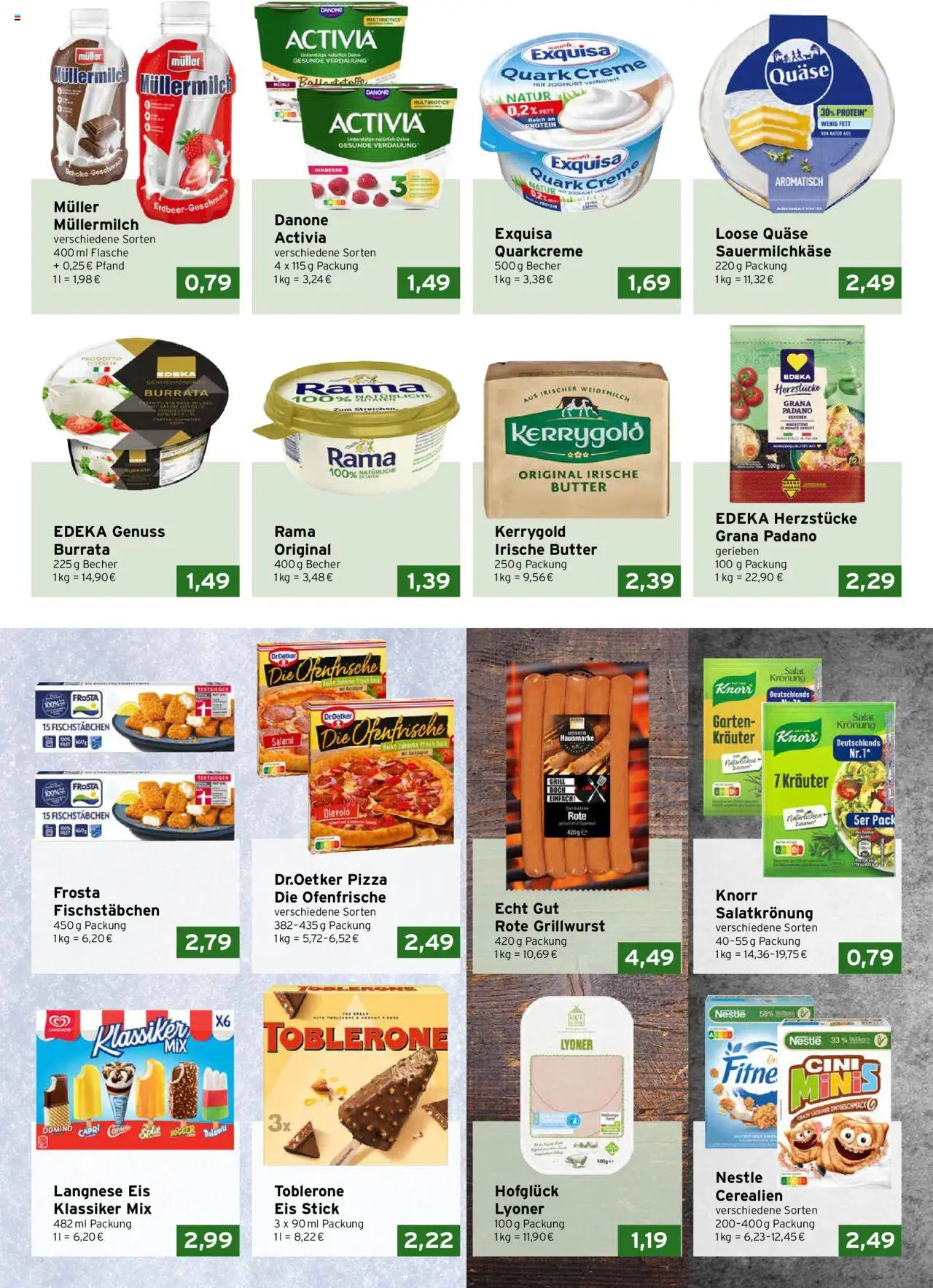 CAP Markt Prospekt - gültig ab dem 28.07.2025 | Seite: 2 | Produkte: Activia, Butter, Creme, Muller mullermilch