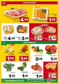 Anteprima del volantino Volantino Il Centesimo	 valido a partire dal 13.02.2026 | Pagina: 4 | Prodotti: Mele, Patate, Suino, Crocchette
