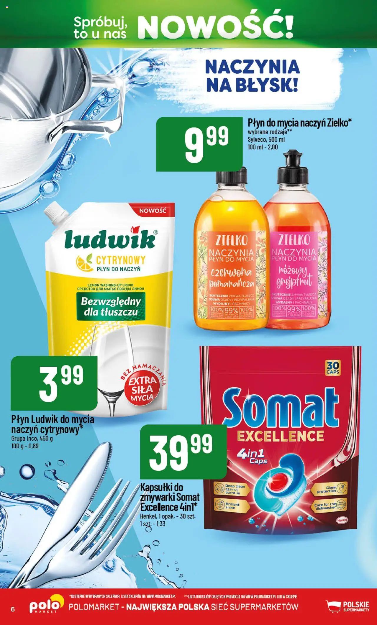 POLOmarket Gazetka - Nowości od 01.05.2025 | Strona: 6 | Produkty: Grejpfrut, Kapsułki do zmywarki, Płyn do mycia naczyń