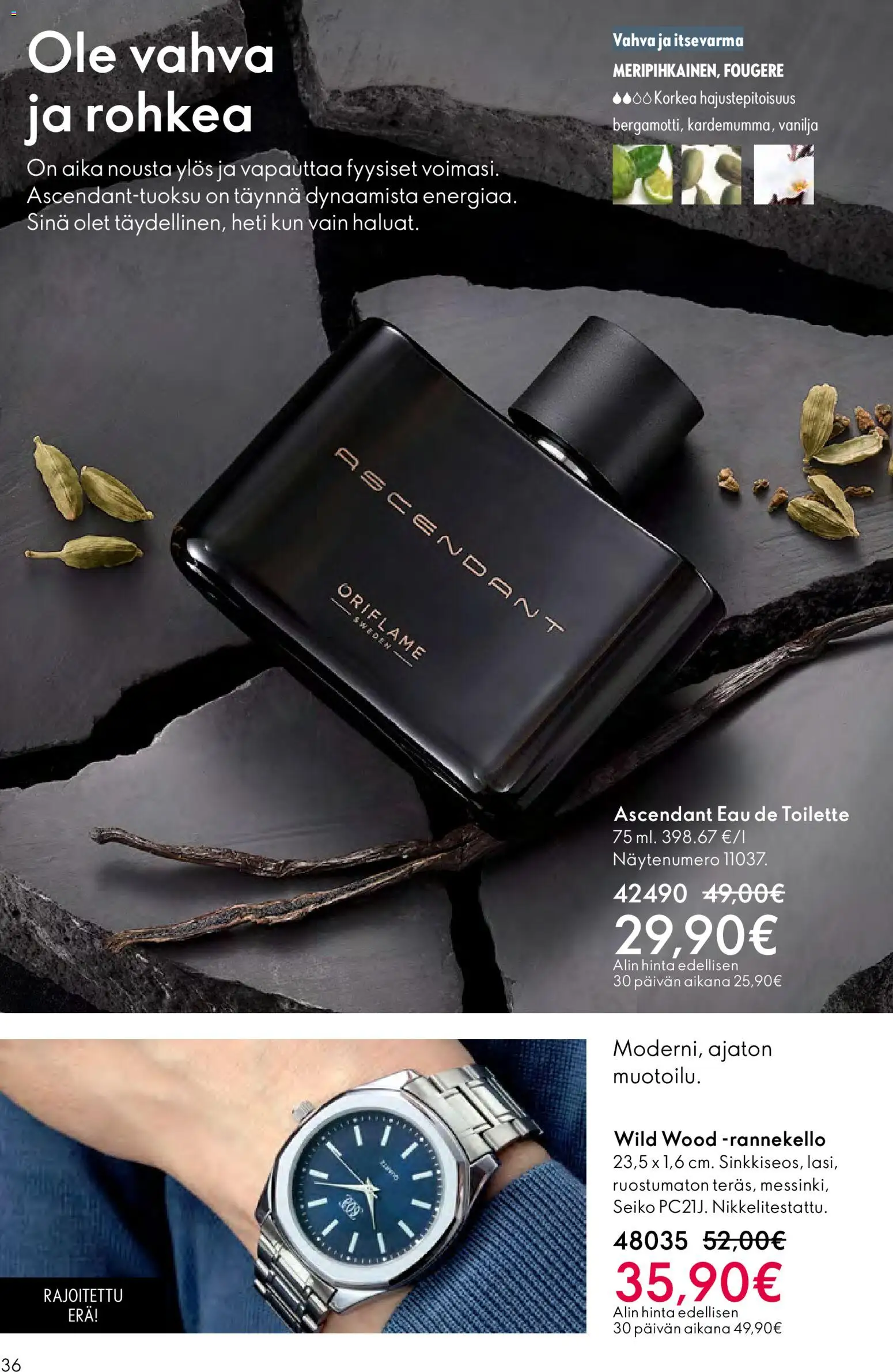 Oriflame - Esite 02 – voimassa 28.01.2026 alkaen | Sivu: 36 | Tuotteet: Eau de toilette