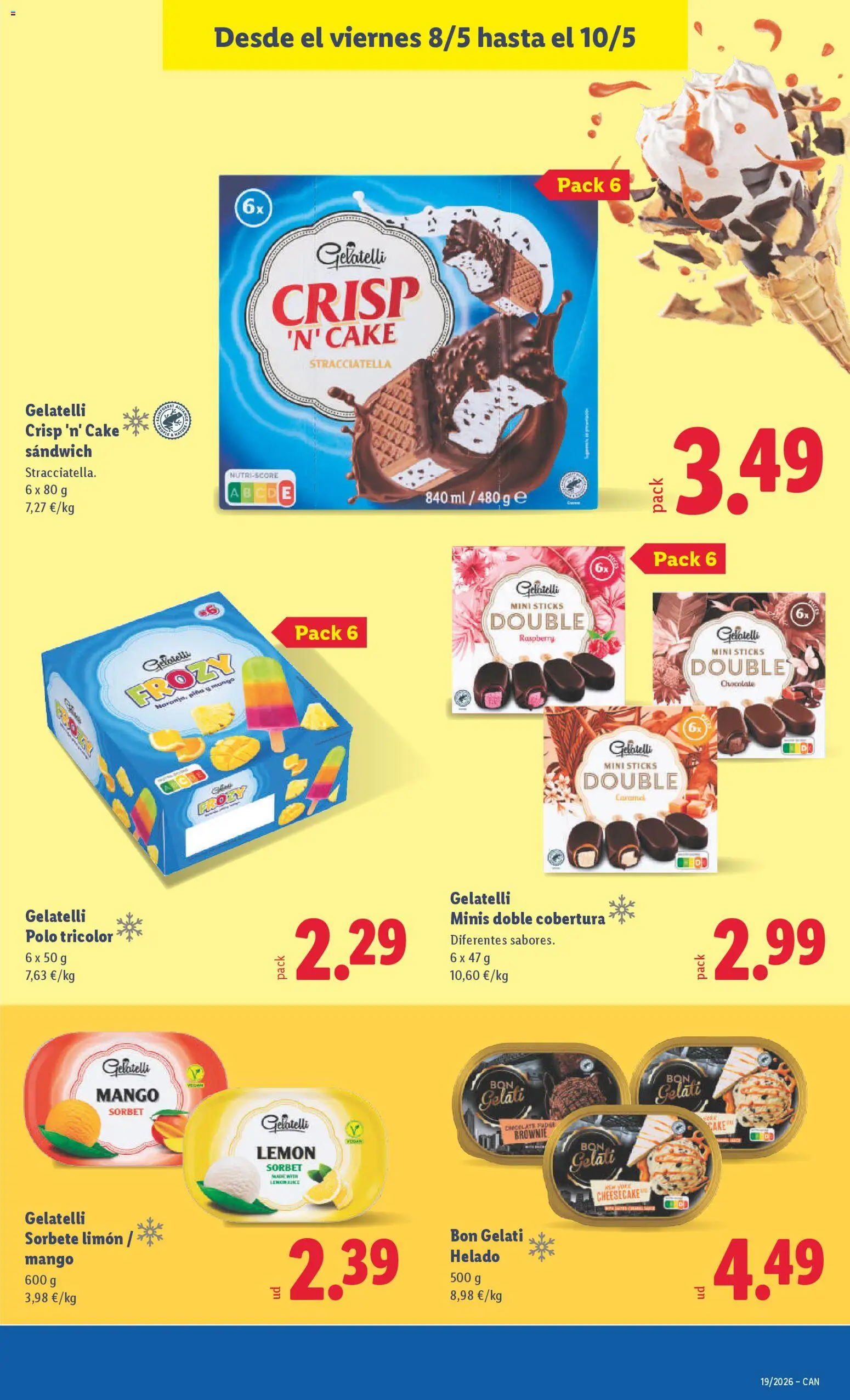 Lidl folleto │ válido desde el 04.05.2026 | Página: 37 | Productos: Chocolate, Helado, Ρούτερ