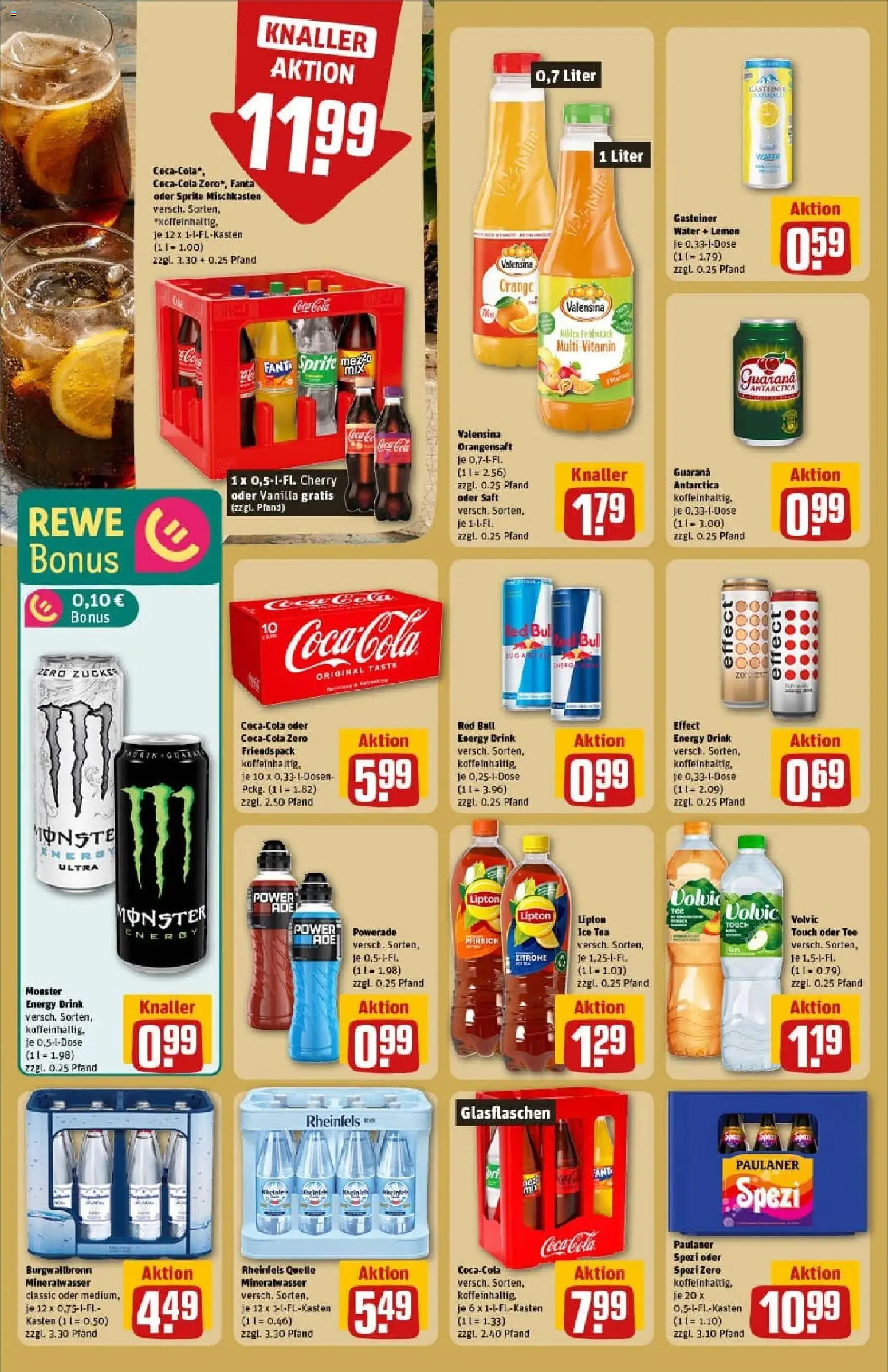 Rewe prospekt Kall	 – gültig ab 26.10.2025 | Seite: 22 | Produkte: Volvic touch, Valensina, Zitrone, Powerade