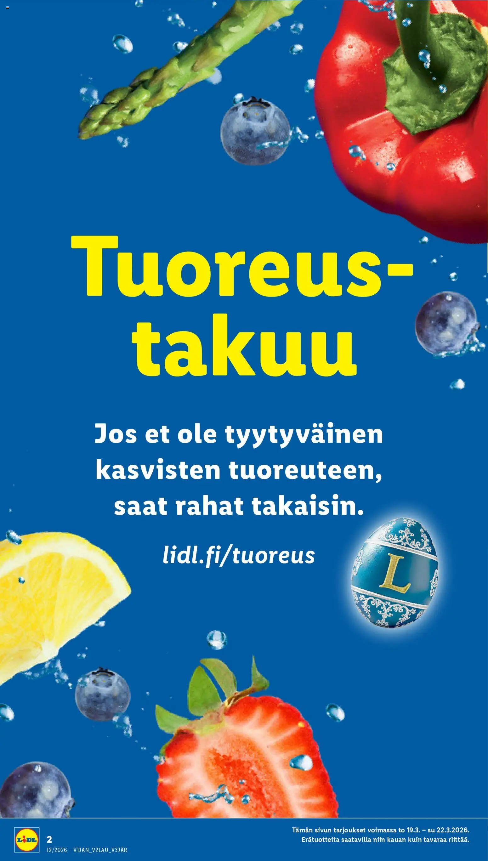 Lidl tarjoukset – voimassa 19.03.2026 alkaen | Sivu: 2