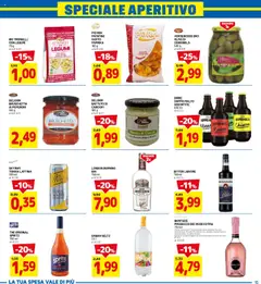 Volantino D Più del 21.07.2025 | Pagina: 15 | Prodotti: Patatine, Prosecco, Olio, Liquore