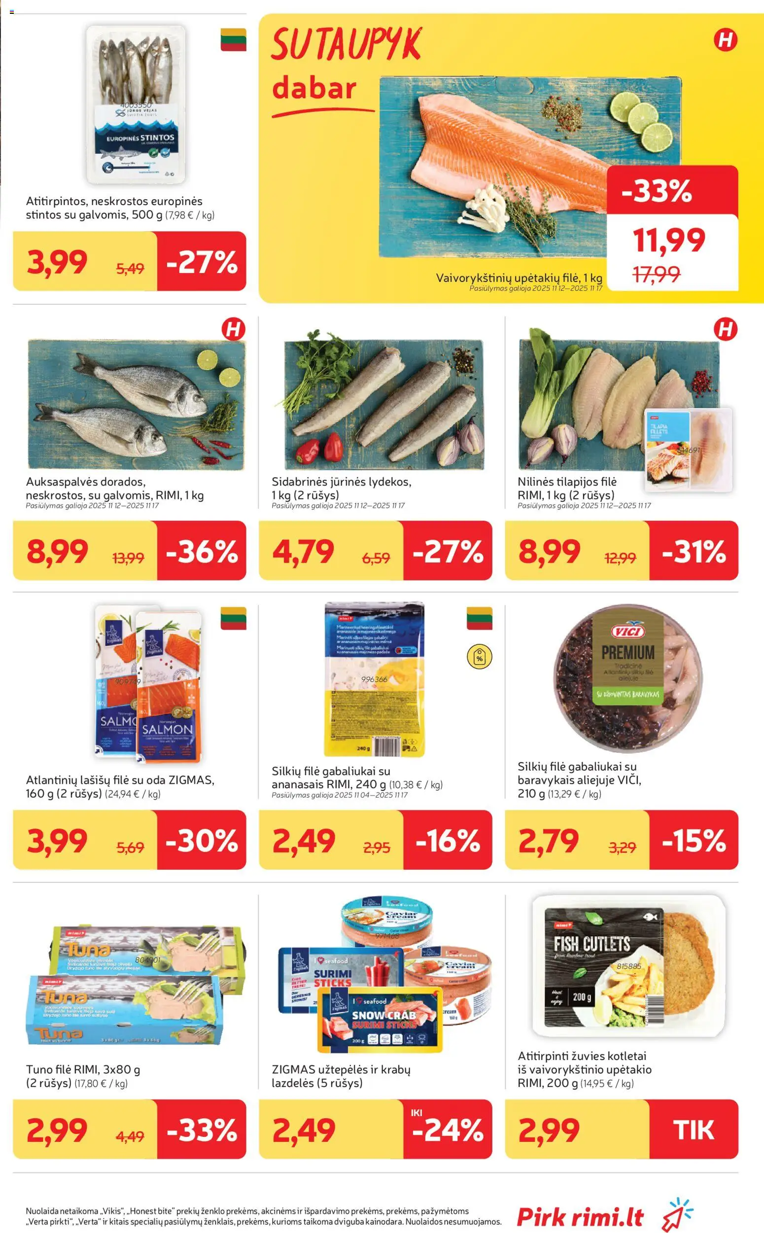 Rimi akcijos nuo 11.11.2025 | Puslapis: 11