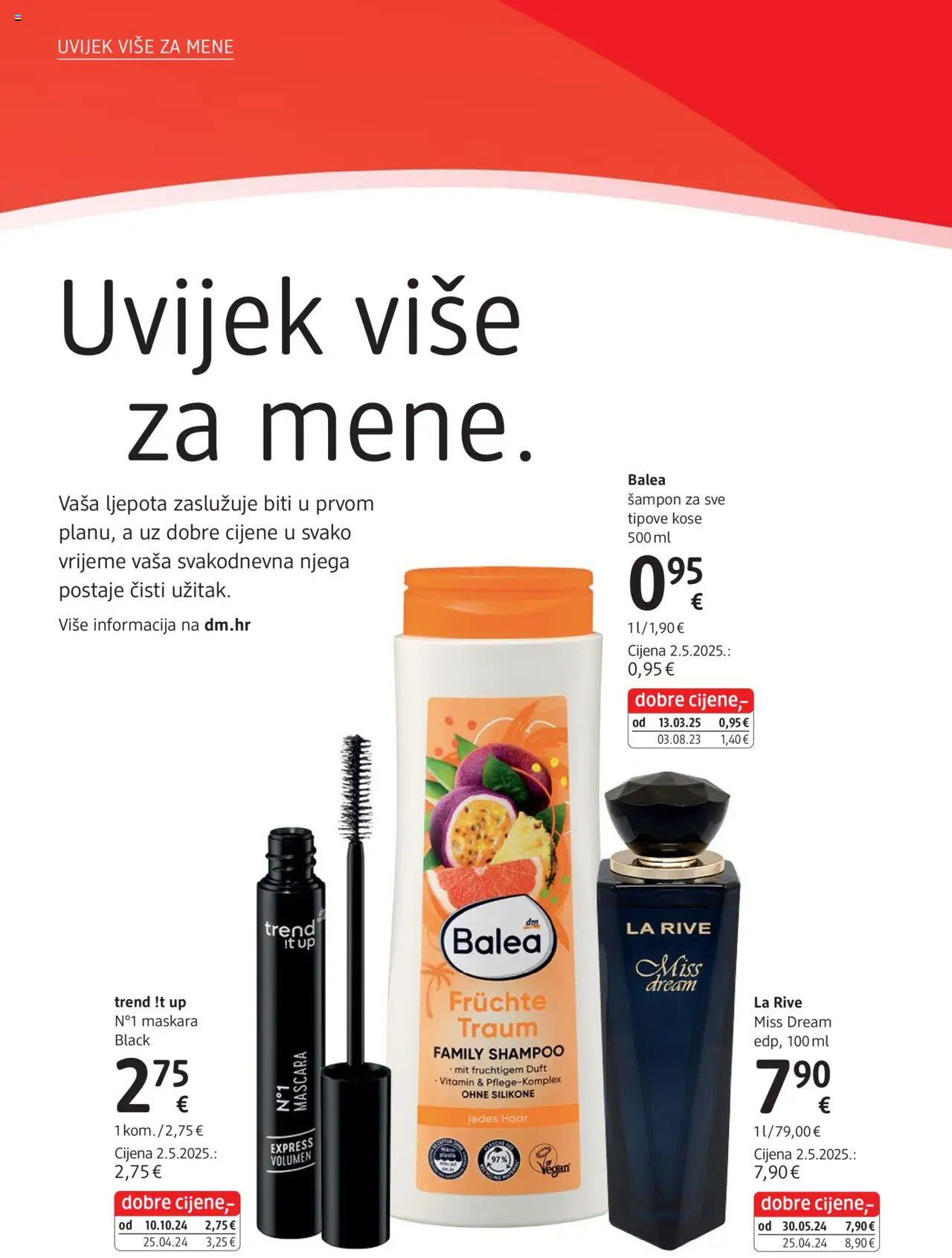 DM katalog | vrijedi od 01.10.2025 | Stranica: 4 | Proizvodi: Maskara, Šampon