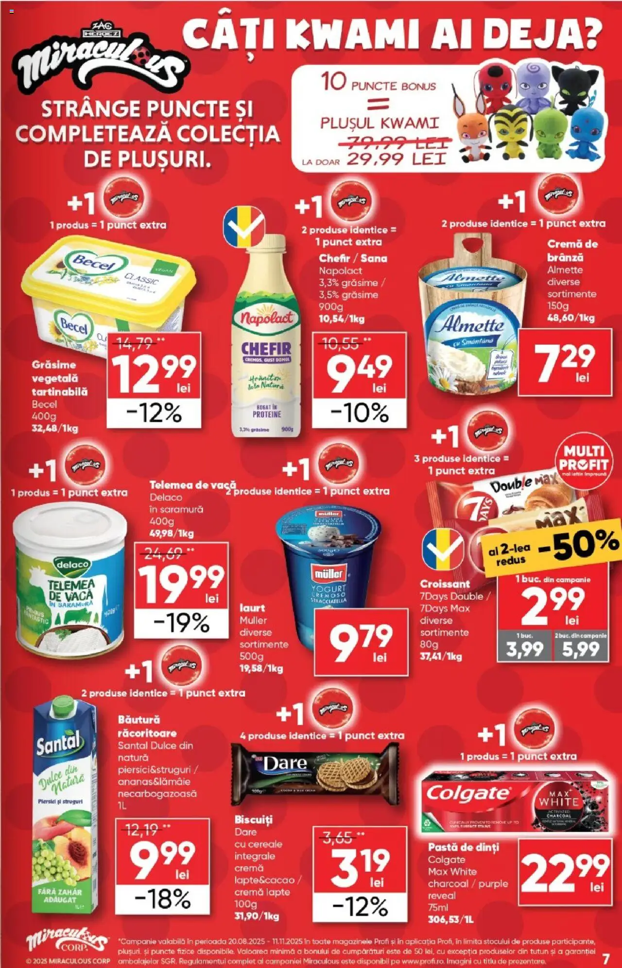 Noul catalog Profi – valabil de la 01.10.2025 | Pagină: 7 | Produse: Struguri, Light Kedi Konservesi, Masaüstü kılıfı, Cereale