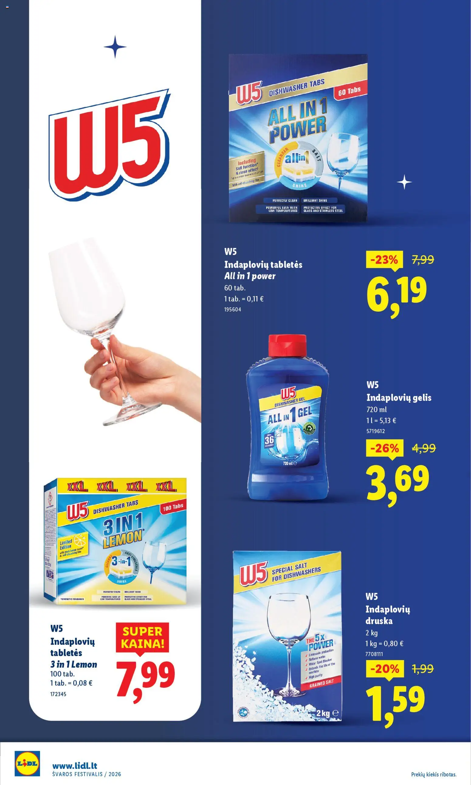 LIDL akcijos nuo 19.03.2026 | Puslapis: 8 | Prekių: Druska
