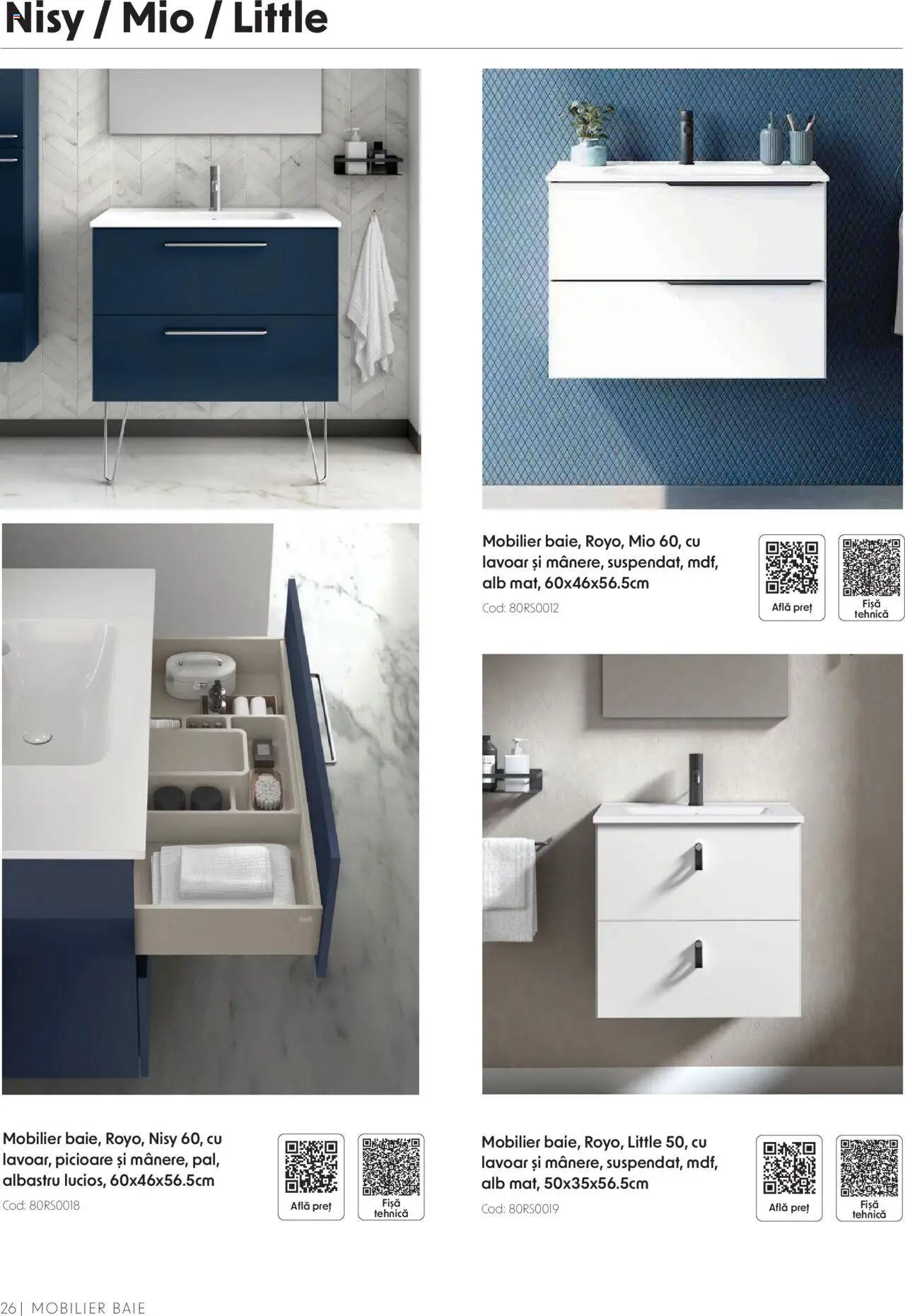 Catalog Romstal – valabil de la 25.11.2024 | Pagină: 26 | Produse: Lavoar