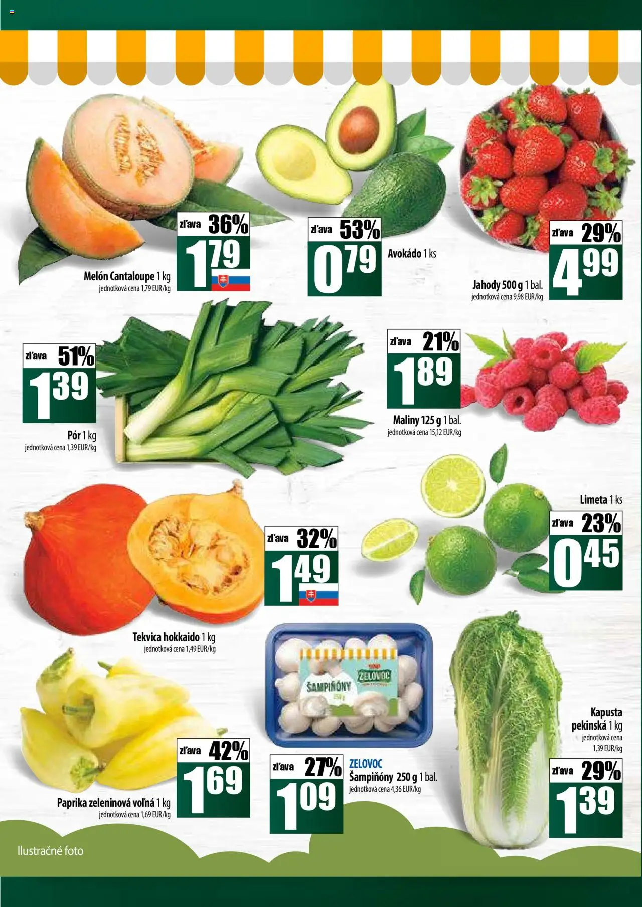 COOP Jednota široká ponuka │ platný od 24.07.2025 | Strana: 3 | Produkty: Paprika, Kapusta, Jahody, Maliny