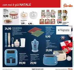 Anteprima del volantino Famila Superstore catalogo valido a partire dal 27.11.2025 | Pagina: 25 | Prodotti: Sbattitore, Biscotti, Tostapane, Batteria