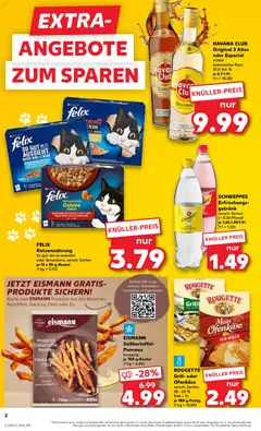 EISMANN Süßkartoffel-Pommes, knusprig je 750-g-Beutel ab 19.02.2026 gültig | Seite: 2 | Produkte: Havana club, Rum, Schweppes, Obst