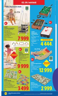 Lidl - Nonfood kínálatunk - amely érvényes a következő dátumtól: 05.02.2026 | Oldal: 18 | Termékek: Kötél, Puzzle, Játék, Szőnyeg
