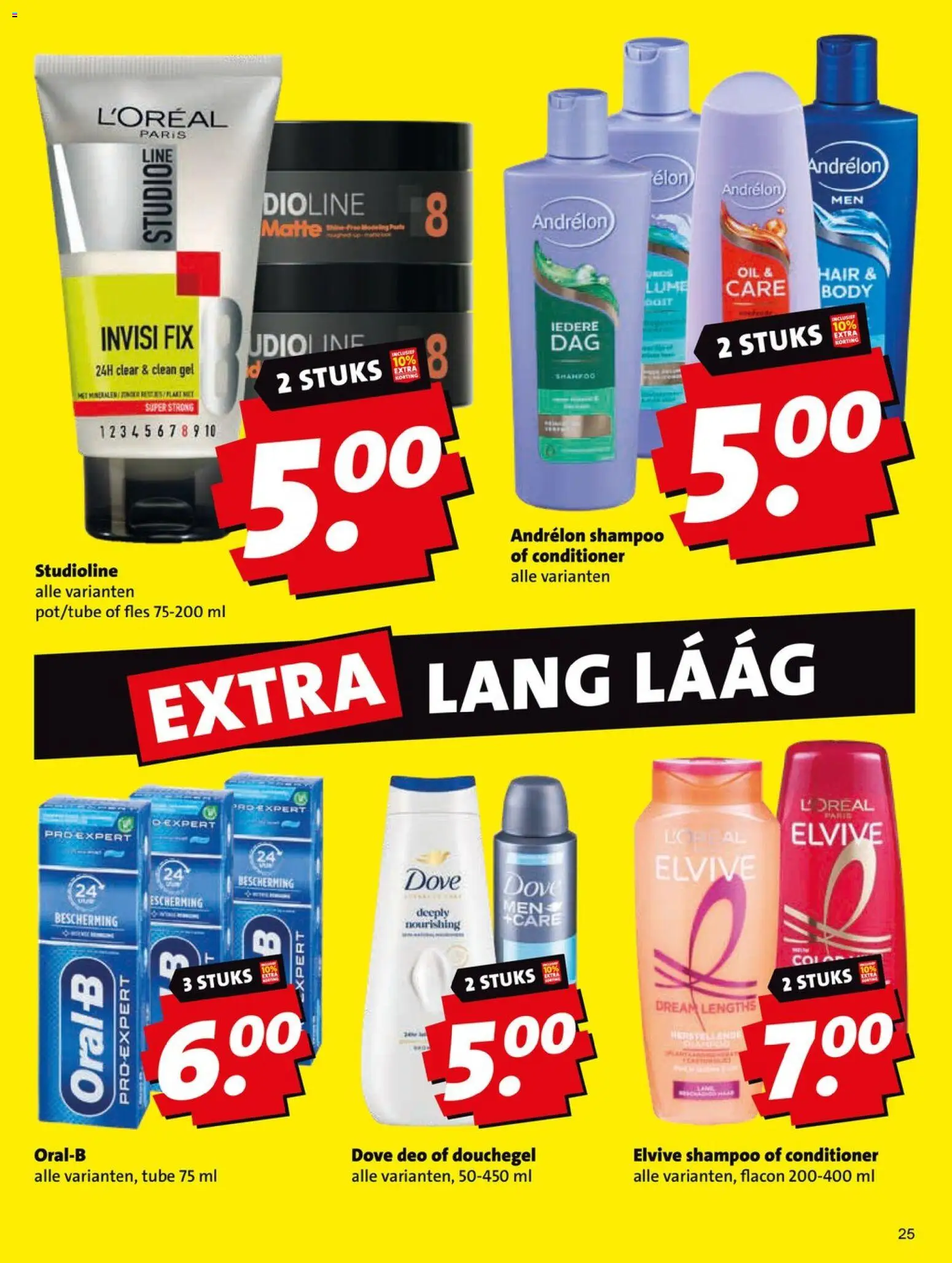 {H1} | Pagina: 25 | Producten: Fles, Gel, Conditioner, Douchegel