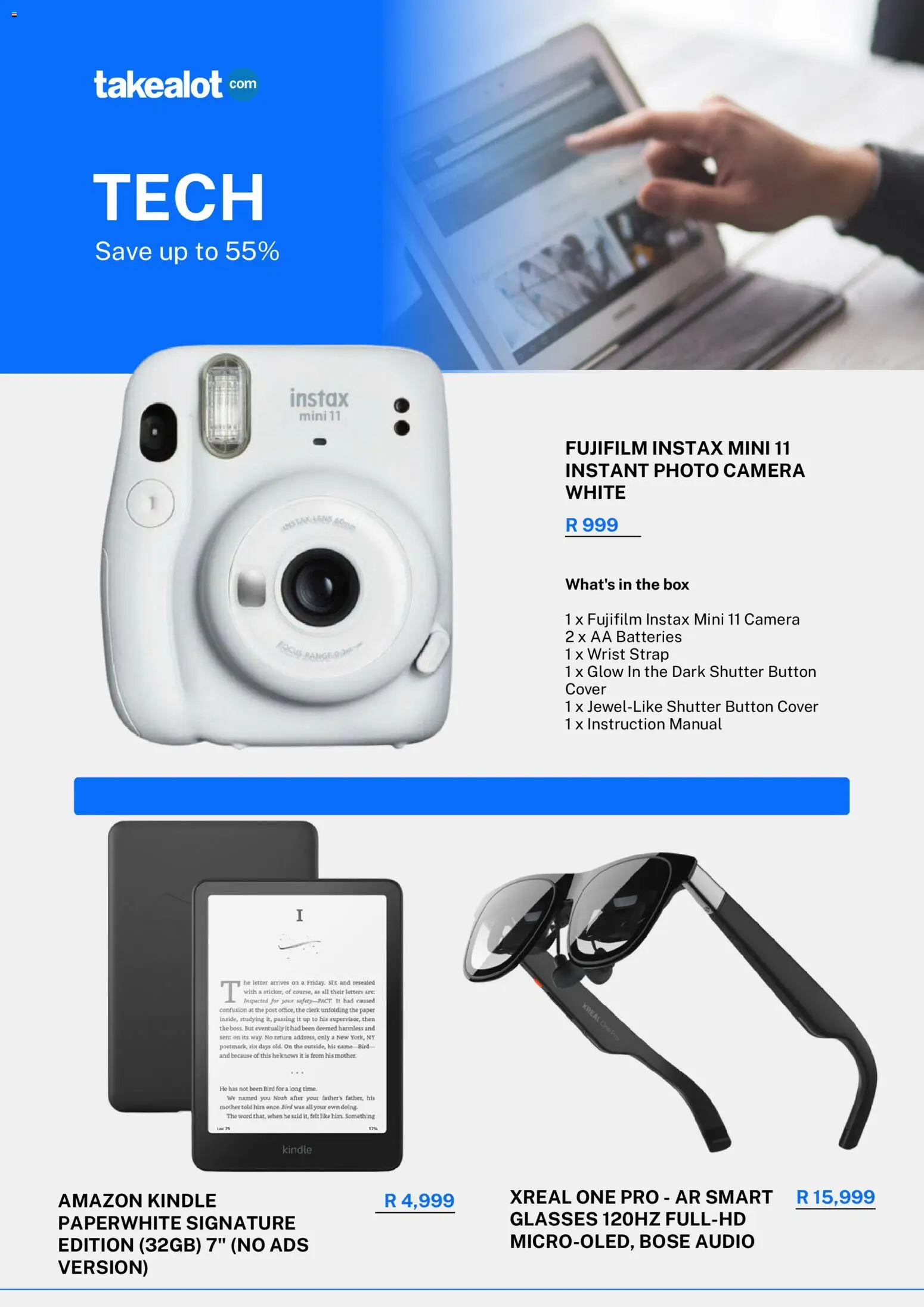 New Takealot catalogue – valid from 10.11.2025 | Page: 10 | Products: Cover, Camera, Audio, Paper