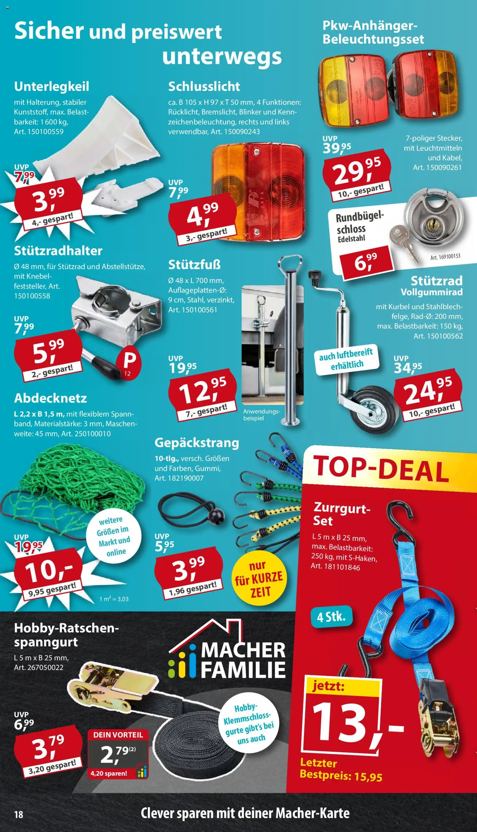 Sonderpreis Baumarkt Prospekt 	 – gültig ab 21.03.2026 | Seite: 18