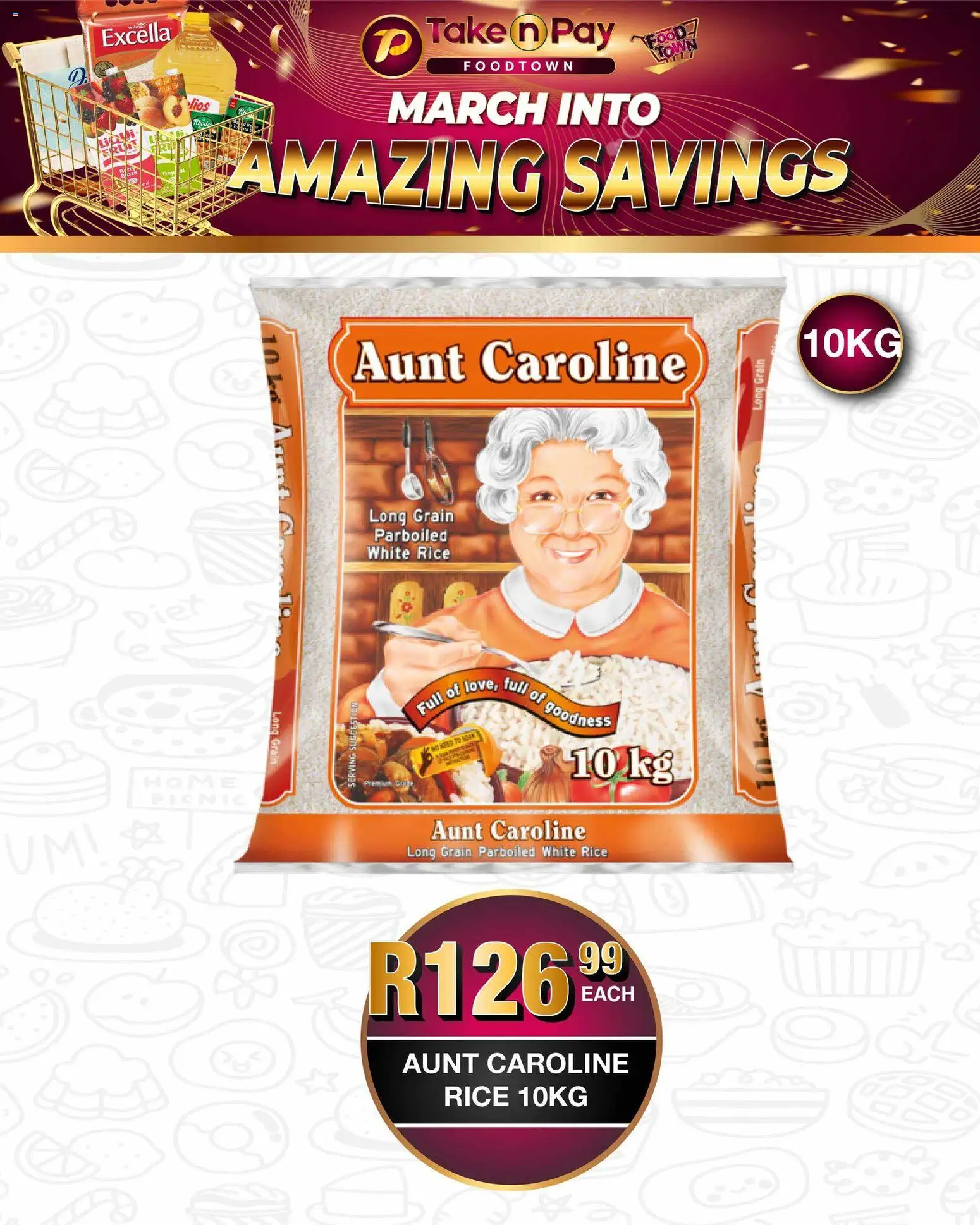 New Take n Pay catalogue – valid from 02.03.2026 | Page: 5 | Products: Rice