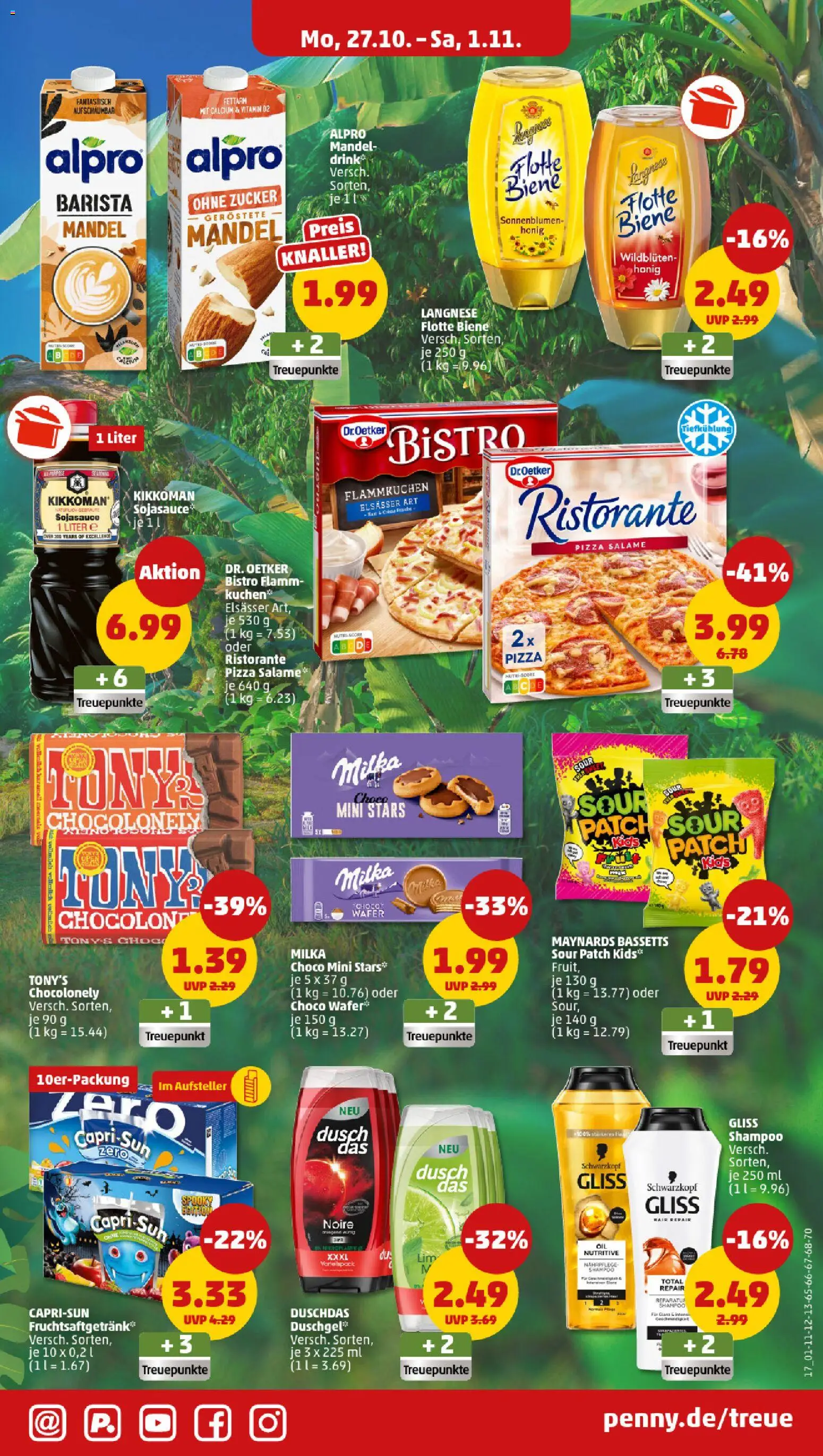 Penny Prospekt 	 – gültig ab 27.10.2025 | Seite: 19 | Produkte: Ristorante, Duschgel, Duschdas, Kuchen
