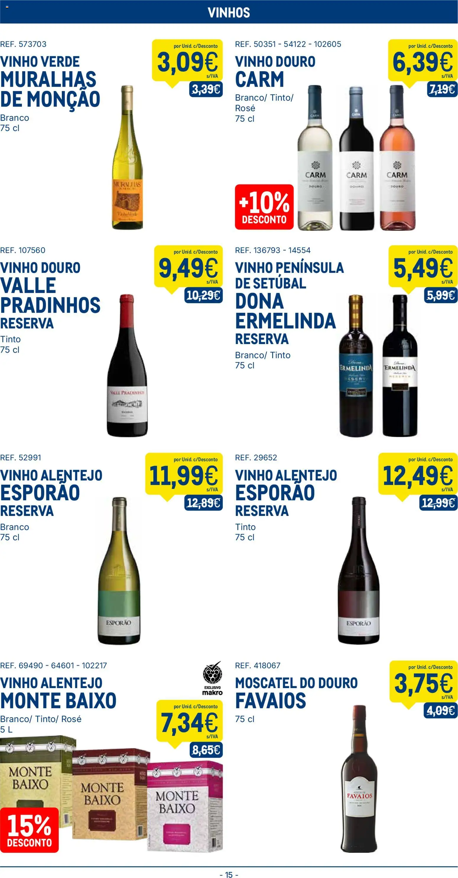 Makro folheto │ válido de 03.02.2026 | Página: 15 | Produtos: Vinho