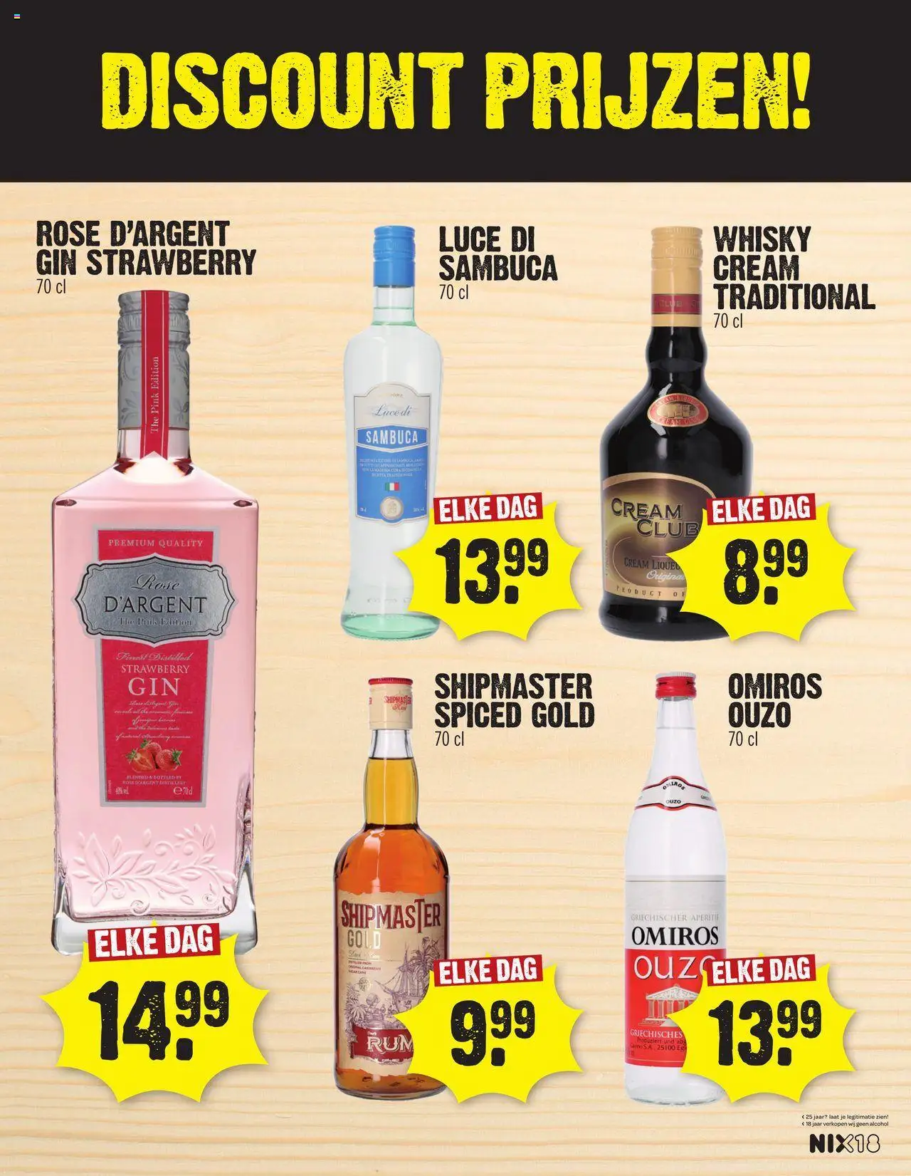  | Pagina: 6 | Producten: Gin, Whisky, Alcohol