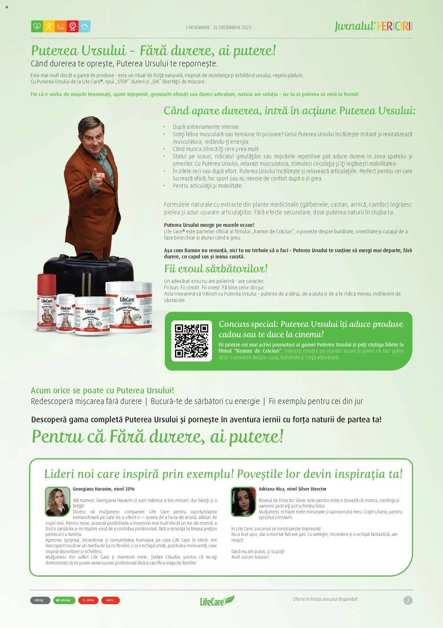 Noul catalog Life Care – valabil de la 02.11.2025 | Pagină: 3