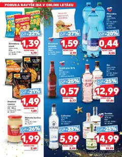 Kaufland leták platný od 18.12.2025 | Strana: 37 | Produkty: Pivo, Gin, Voda, Destilát