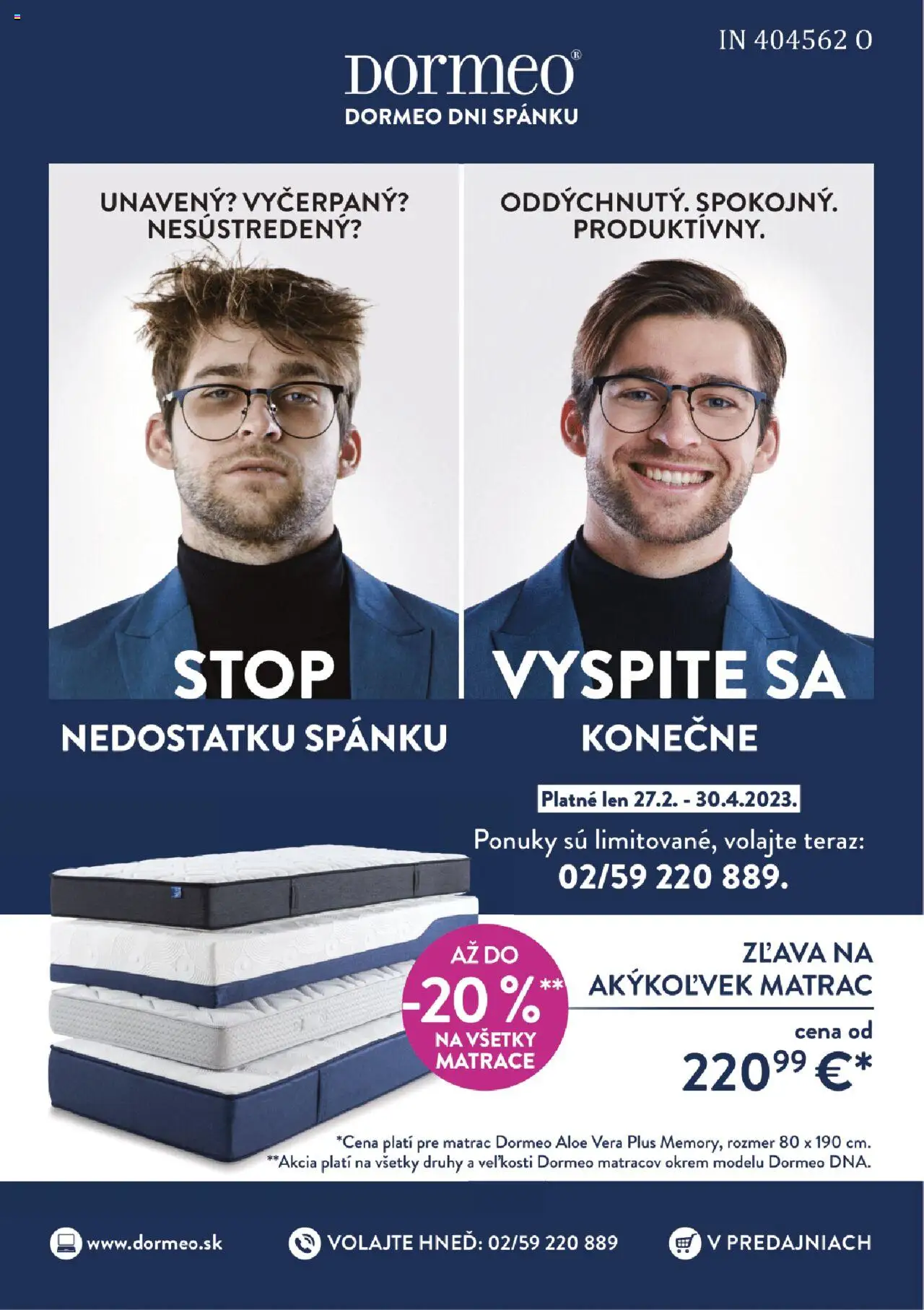 Dormeo leták │ platný od 27.02.2023 | Strana: 1