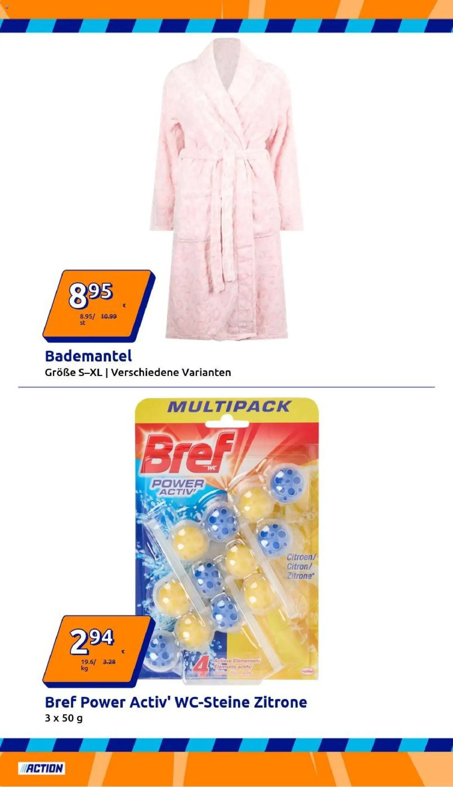 Action Flugblatt gültig ab 14.01.2026 | Seite: 4 | Produkte: Bademantel, Zitrone