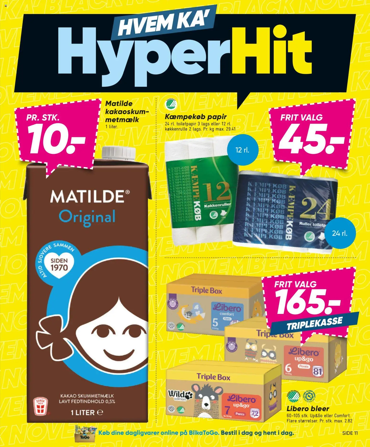 Bilka tilbudsavis – gyldig fra 31.10.2025 | Side: 11 | Produkter: Kakao