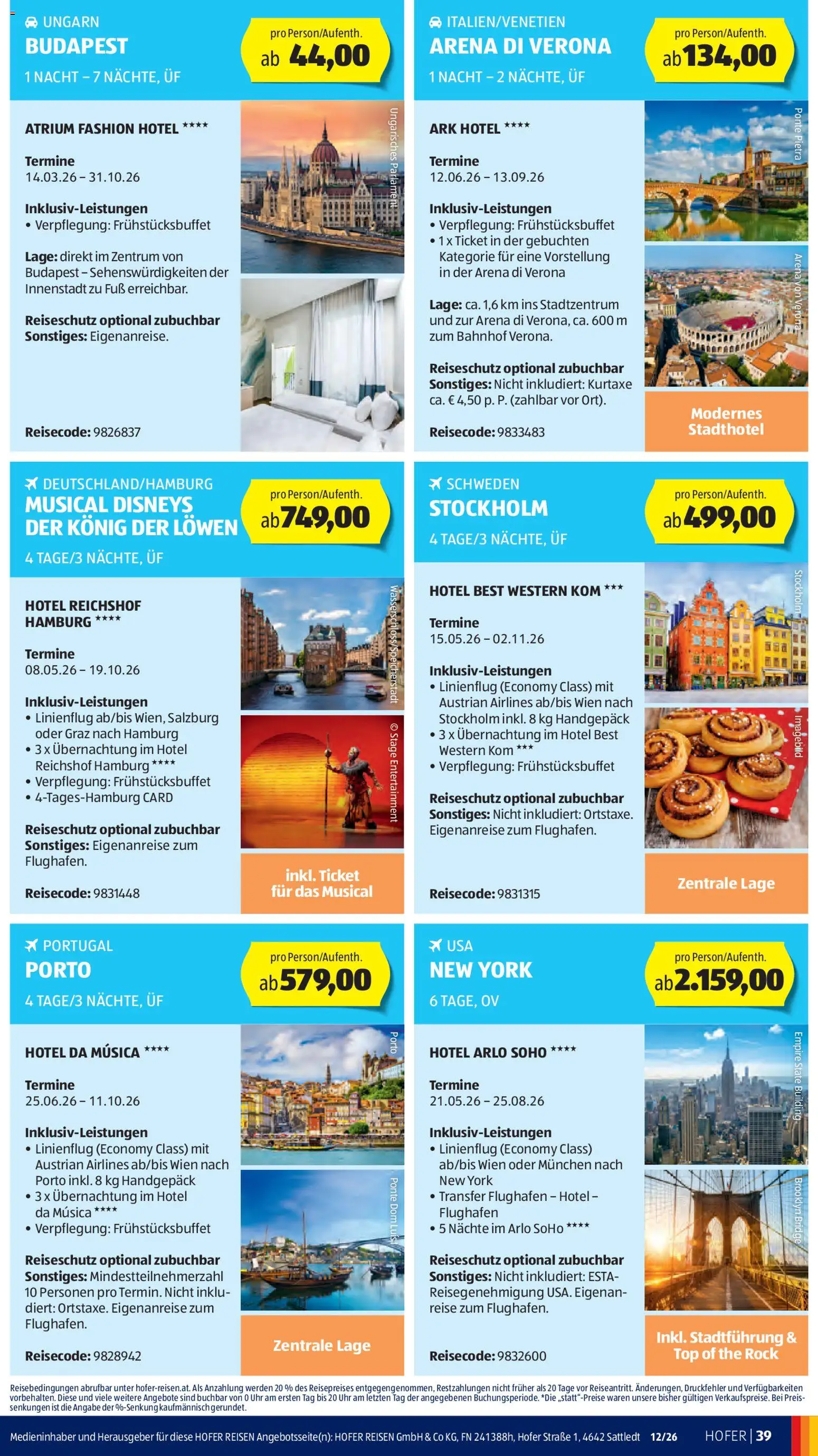 Hofer Flugblatt gültig ab 11.03.2026 | Seite: 46 | Produkte: Rock, Uhr