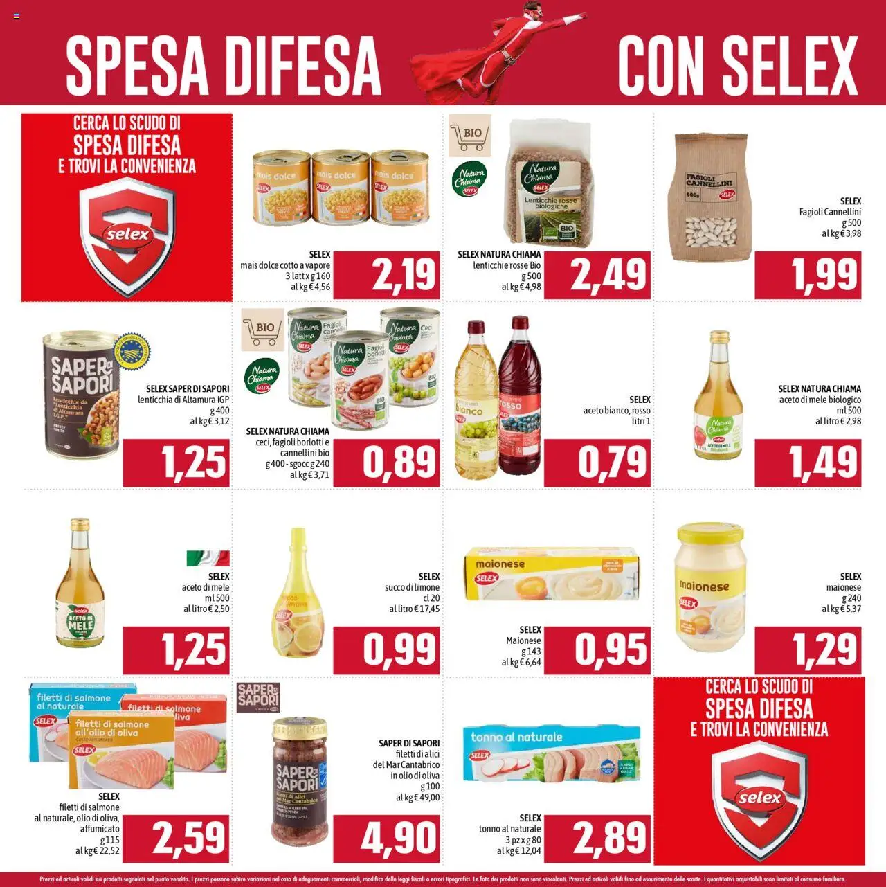 Volantino Emisfero del 01.09.2025 | Pagina: 6 | Prodotti: Aceto di mele, Lenticchie, Olio, Mais