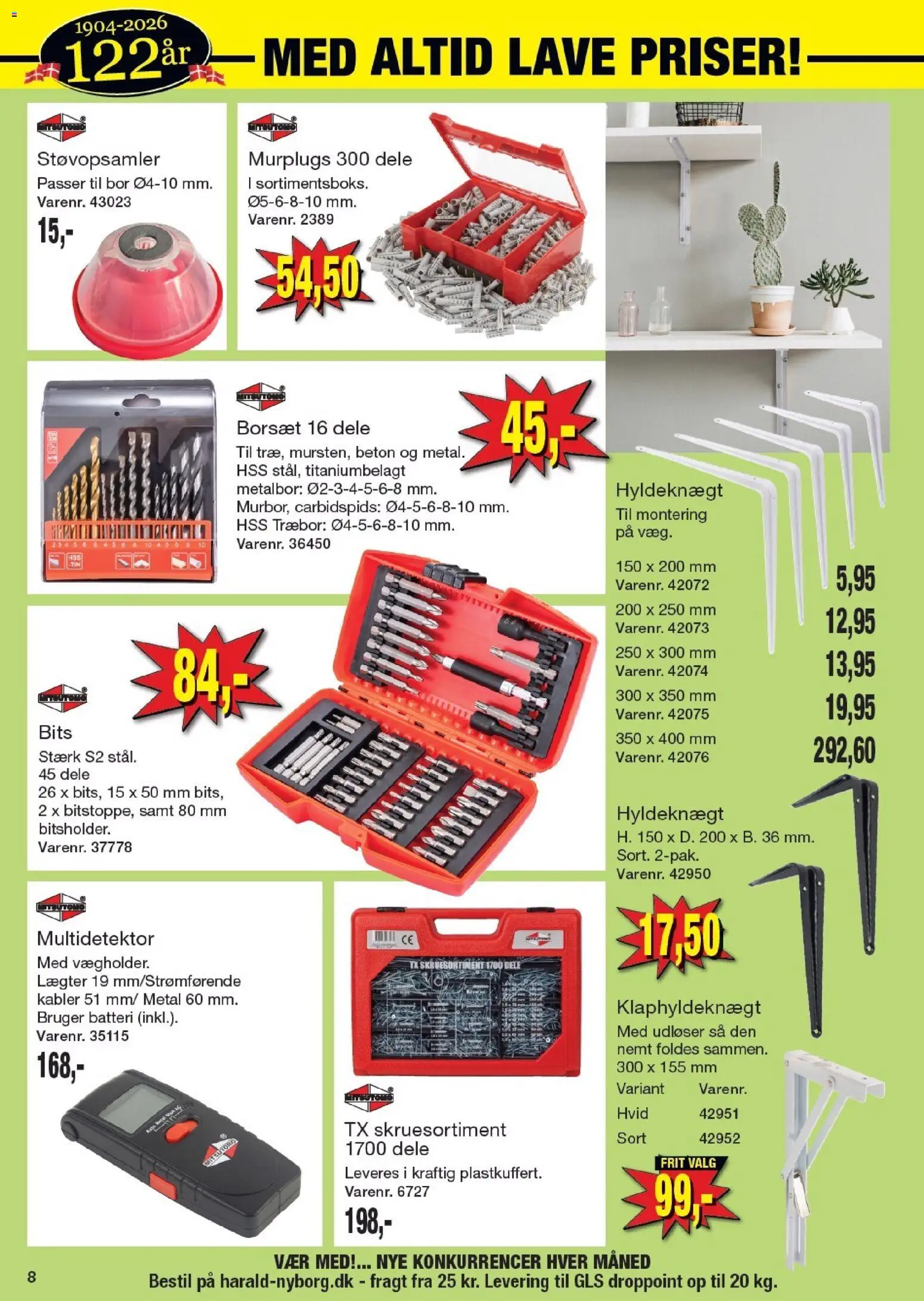 Harald Nyborg tilbudsavis – gyldig fra 26.02.2026 | Side: 10 | Produkter: Kabler, Batteri