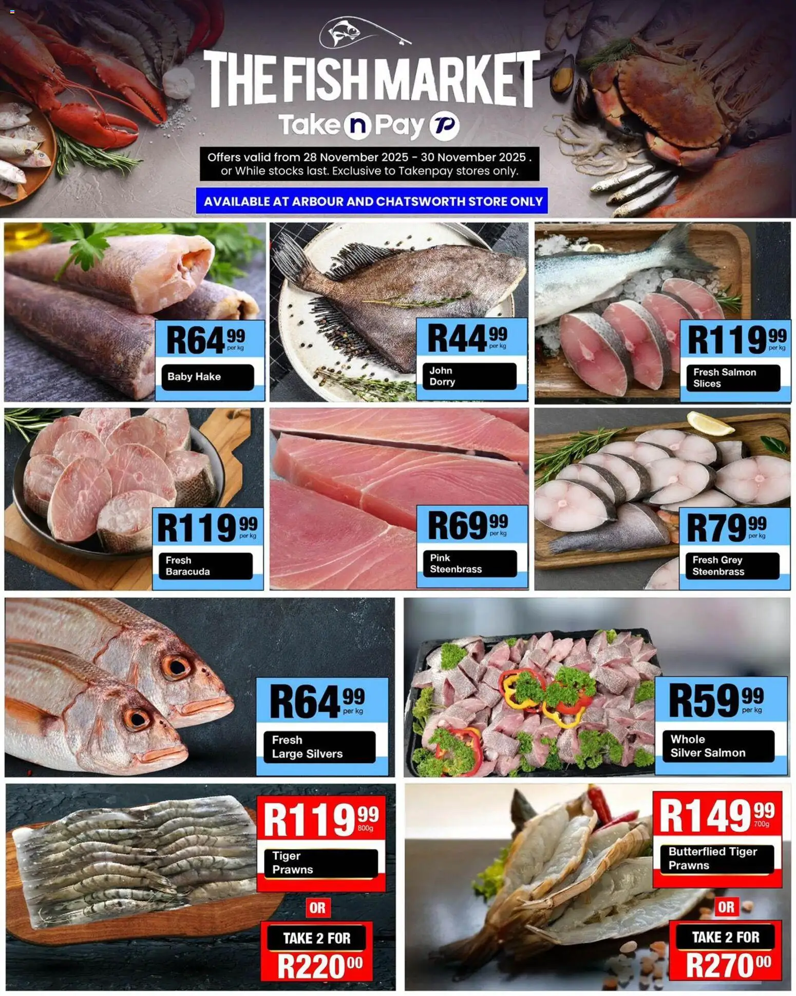 New Take n Pay catalogue – valid from 28.11.2025 | Page: 7 | Products: Fish
