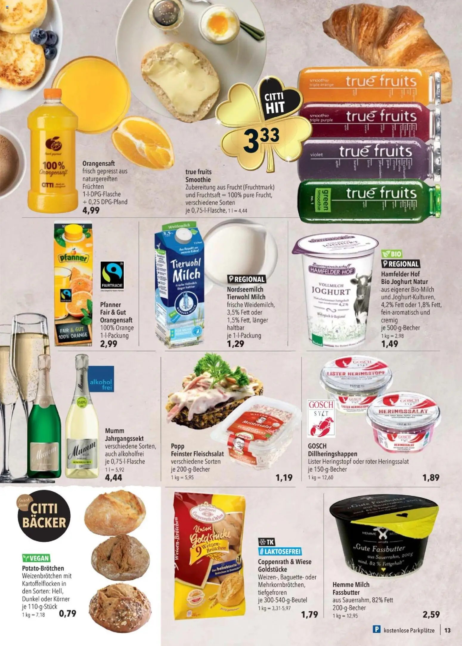 CITTI tilbudsavis – gyldig fra 27.12.2025 | Side: 13 | Produkter: Smoothie