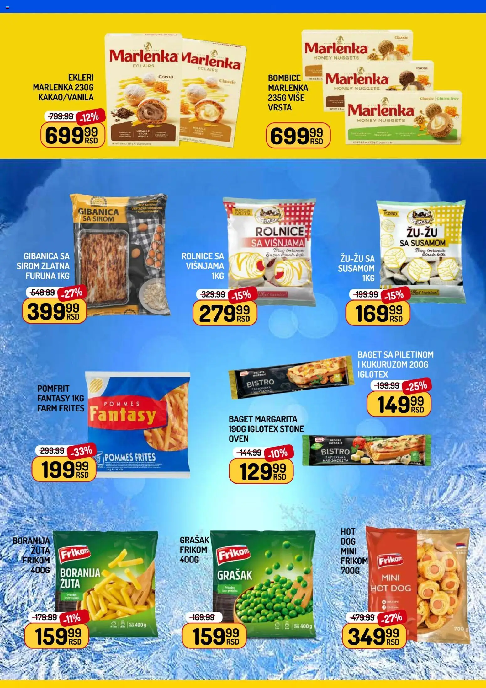 Aman katalog - važi od 30.01.2026 | Strana: 4 | Proizvode: Boranija, Grašak, Baget, Hot dog