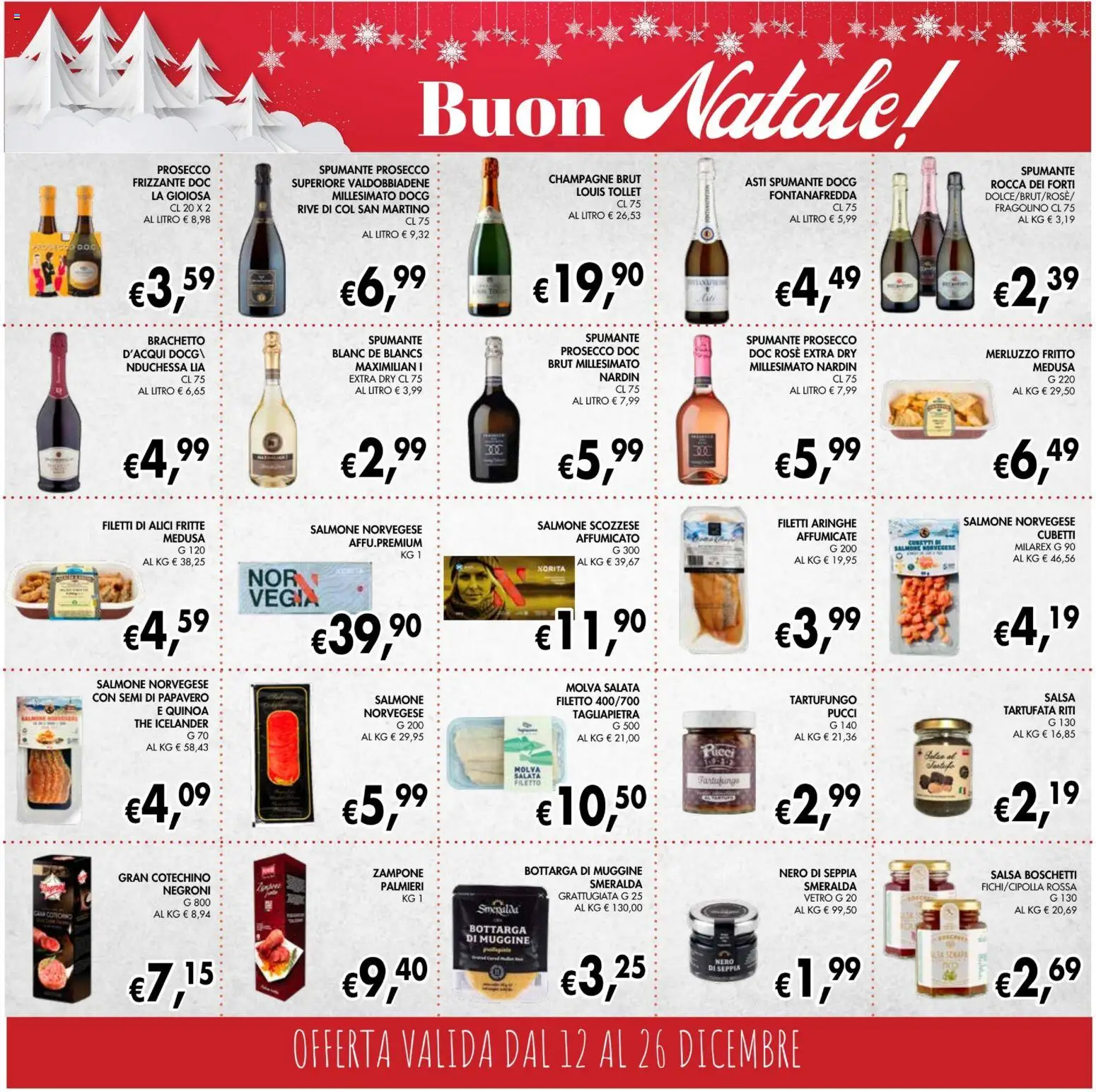 Volantino Coal del 12.12.2025 | Pagina: 21 | Prodotti: Salmone, Merluzzo, Salsa, The